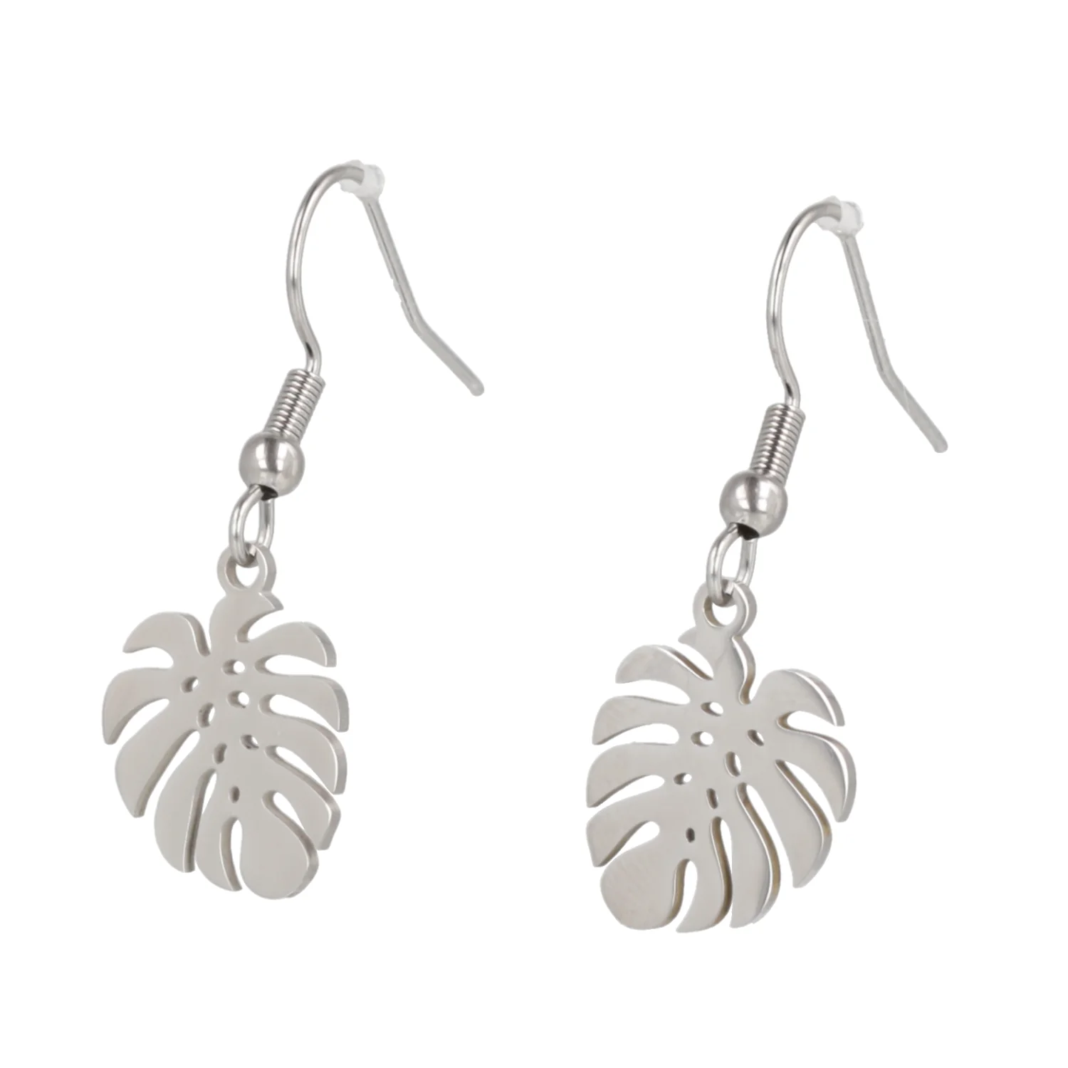 Monstera Leaf Earrings - Image 3