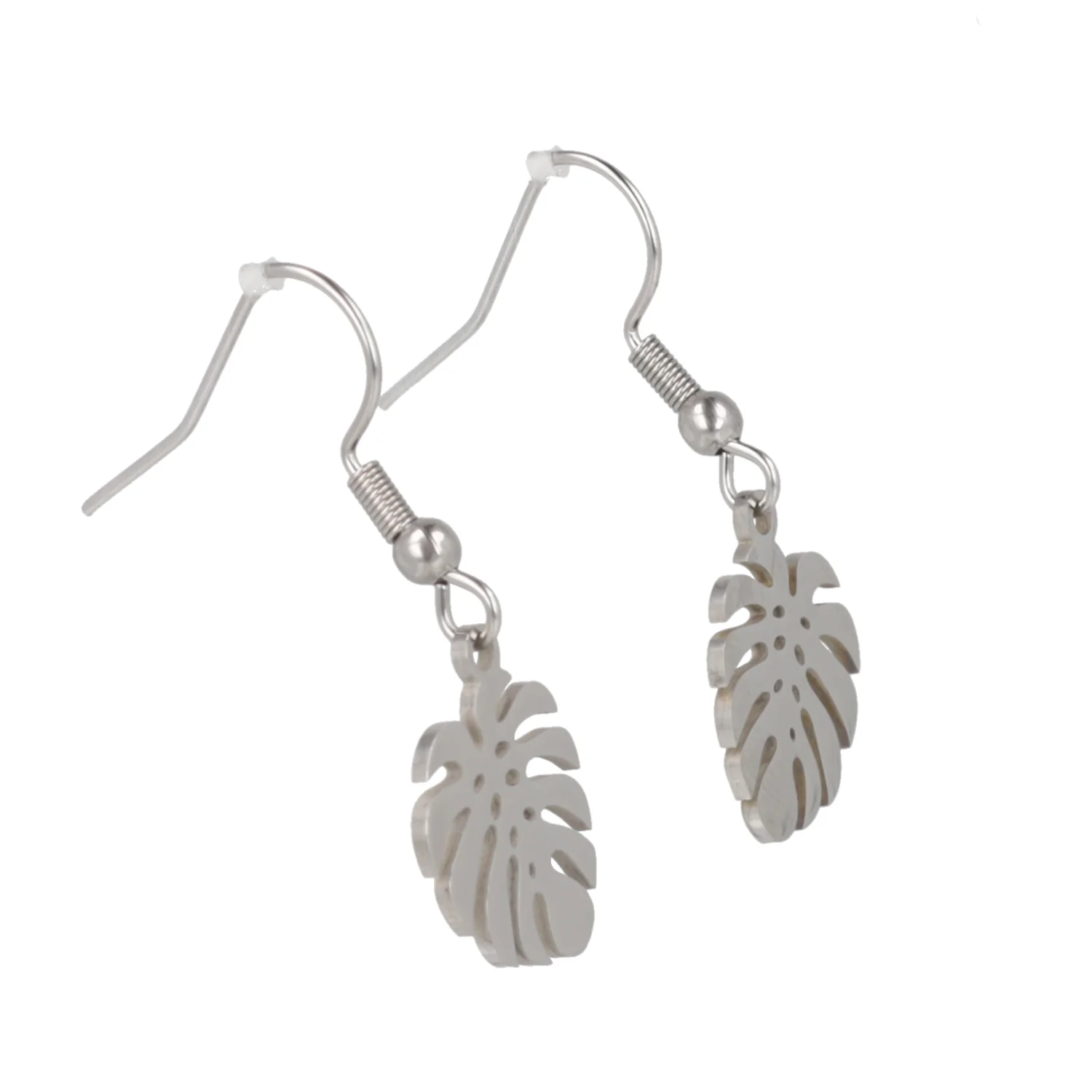 Monstera Leaf Earrings - Image 4