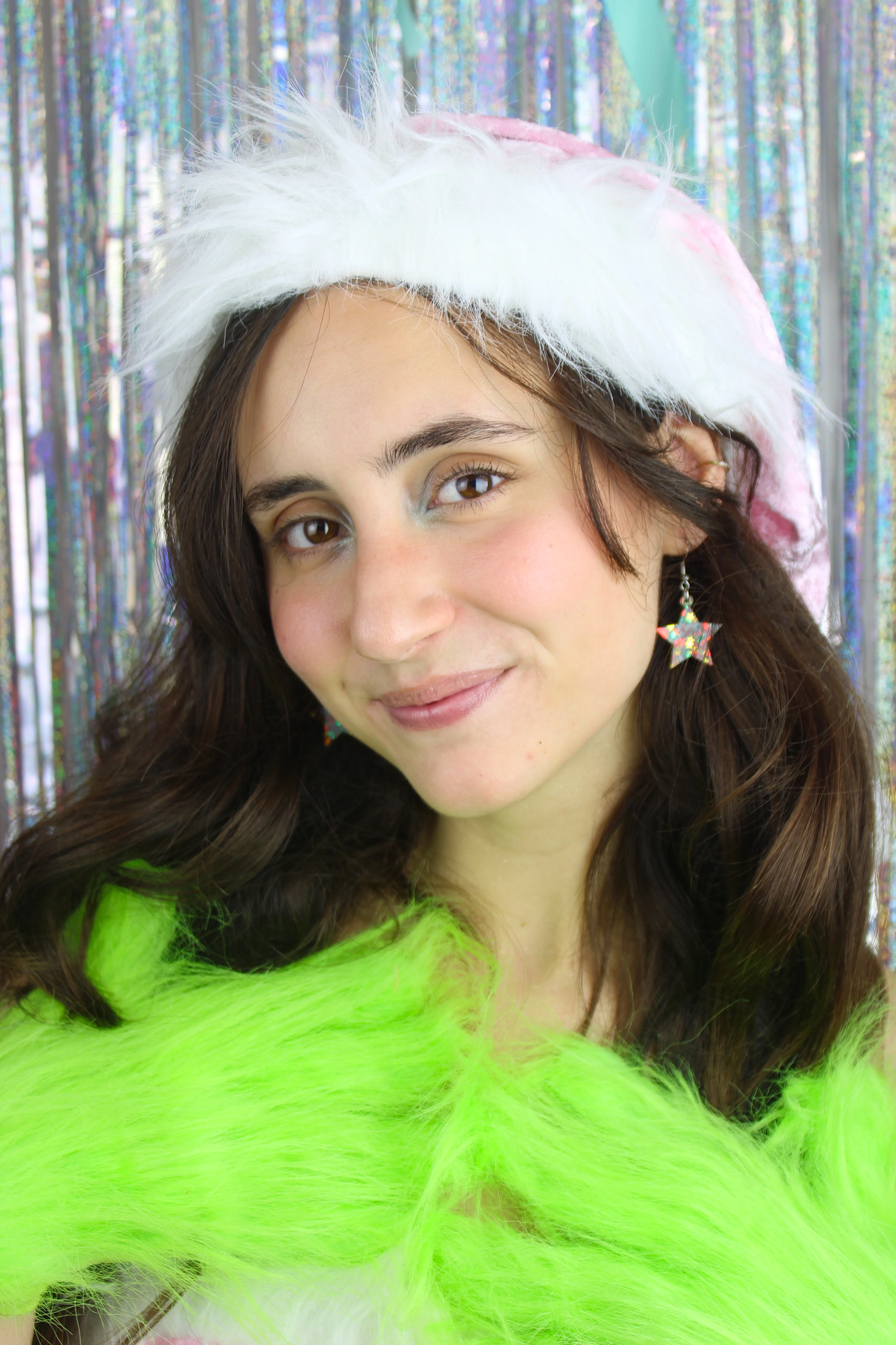 Multicolour Stellar Confetti Star Earrings - Image 5