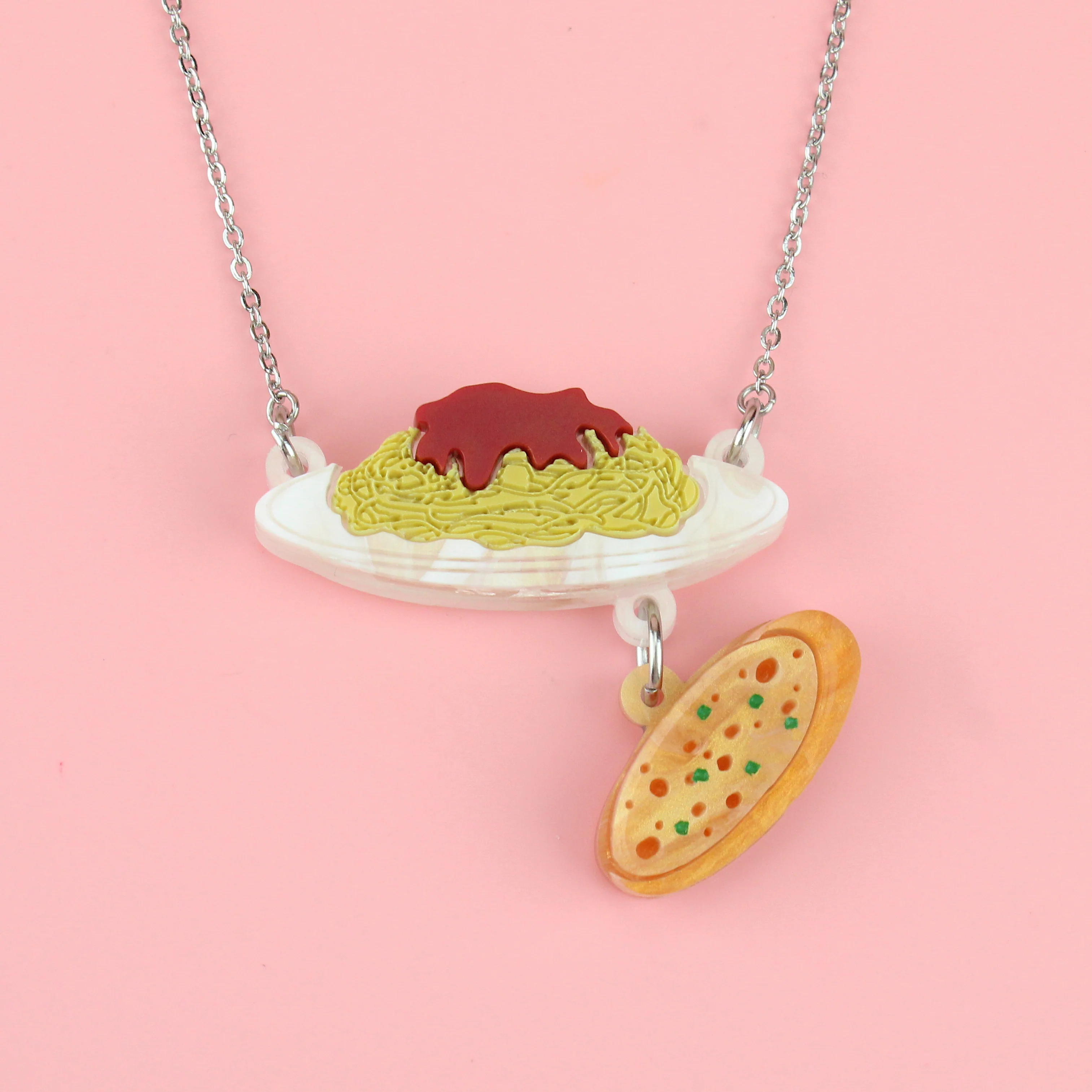 Mum's Spag Bol Necklace