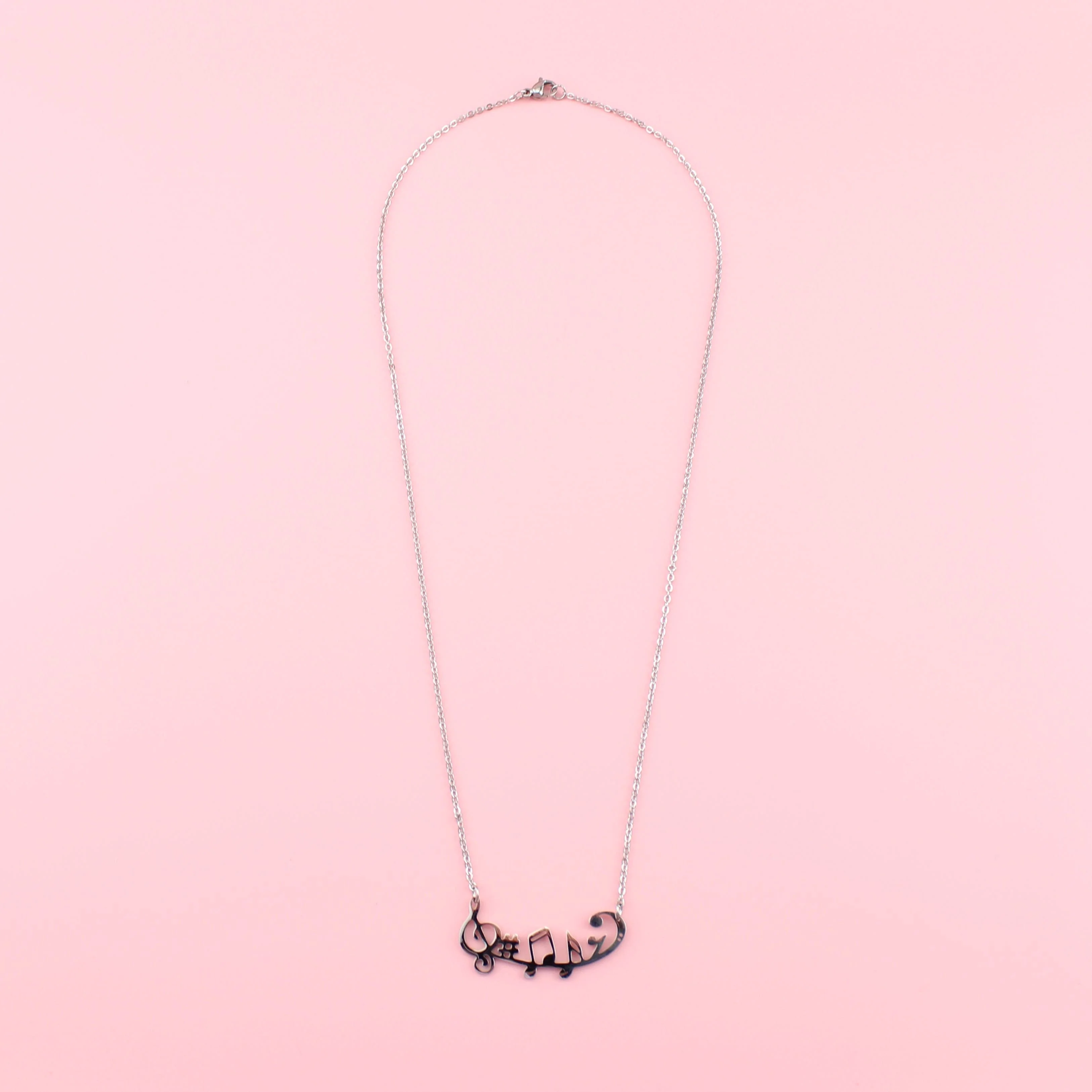 Music Note Necklace - Image 3