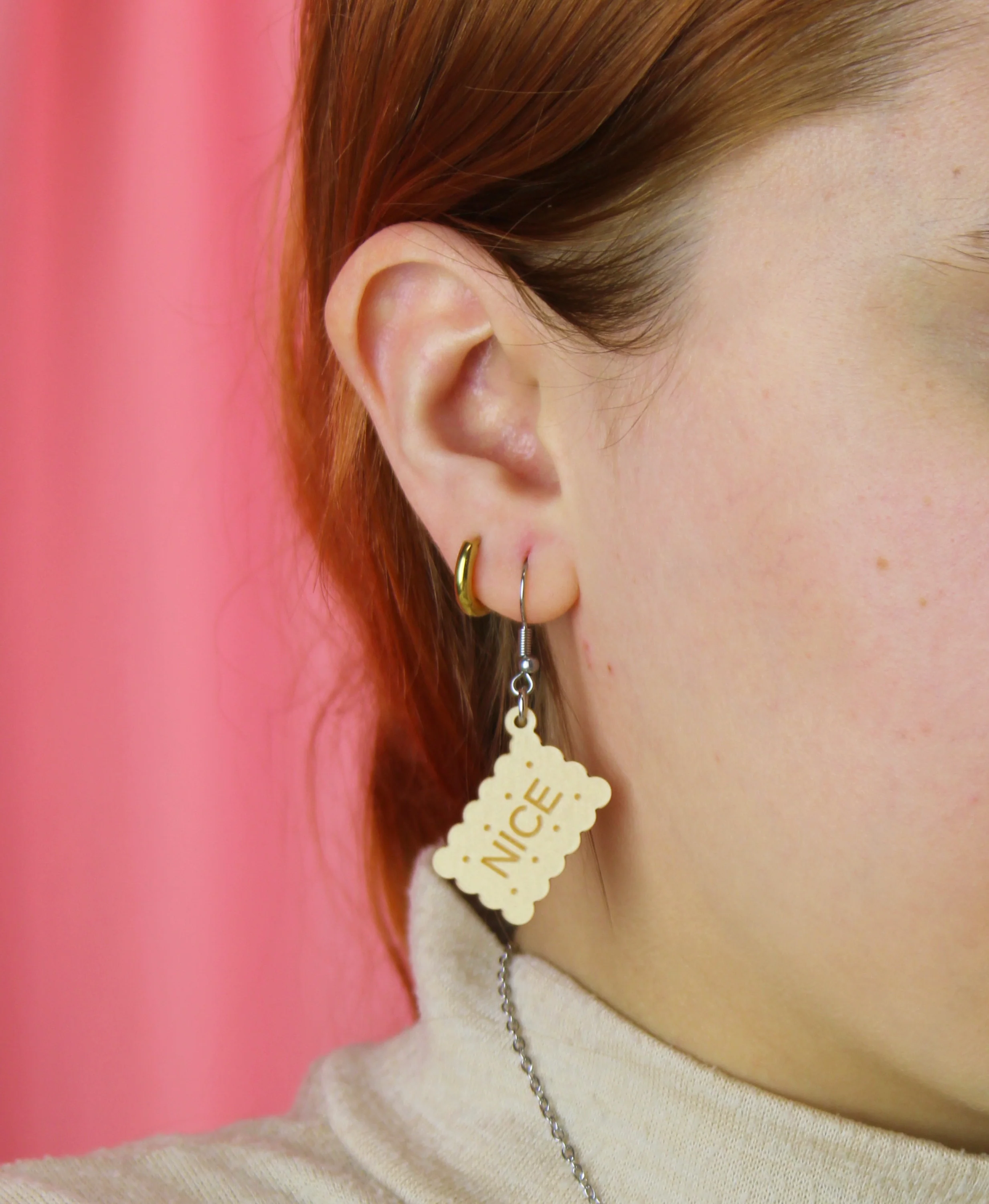 Nice Biscuit Earrings - Image 2