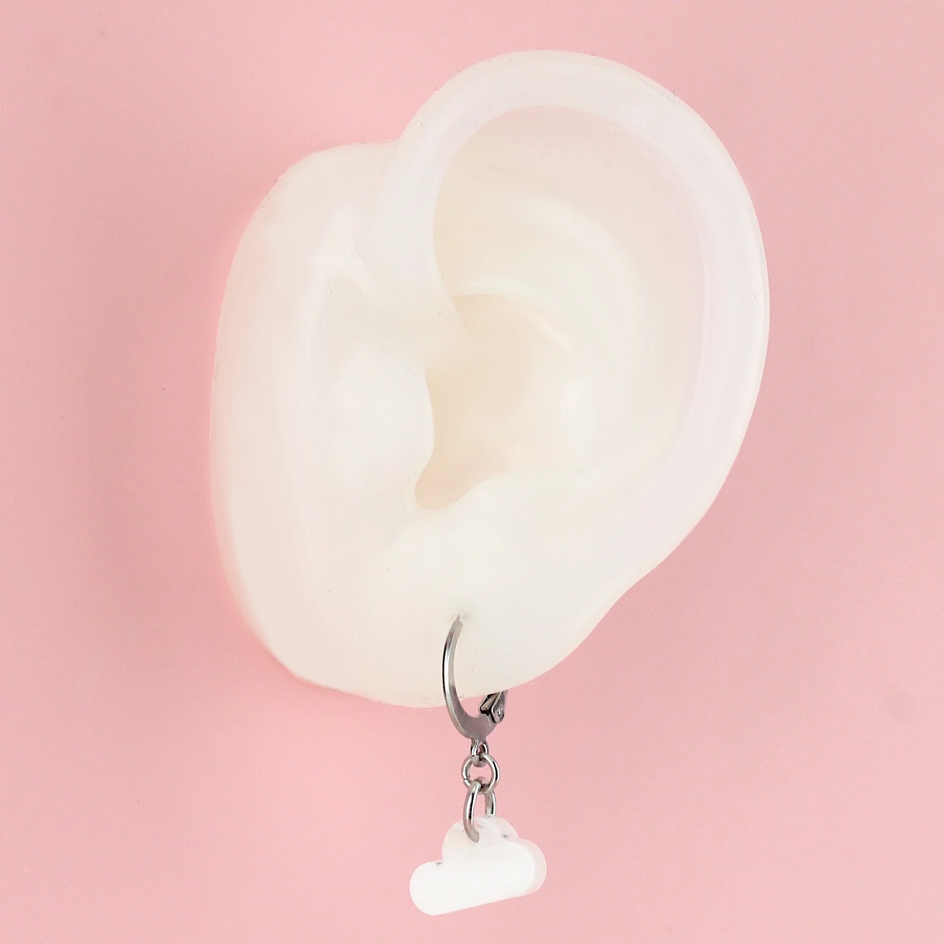On Cloud 9 Hoop Earrings - Image 3