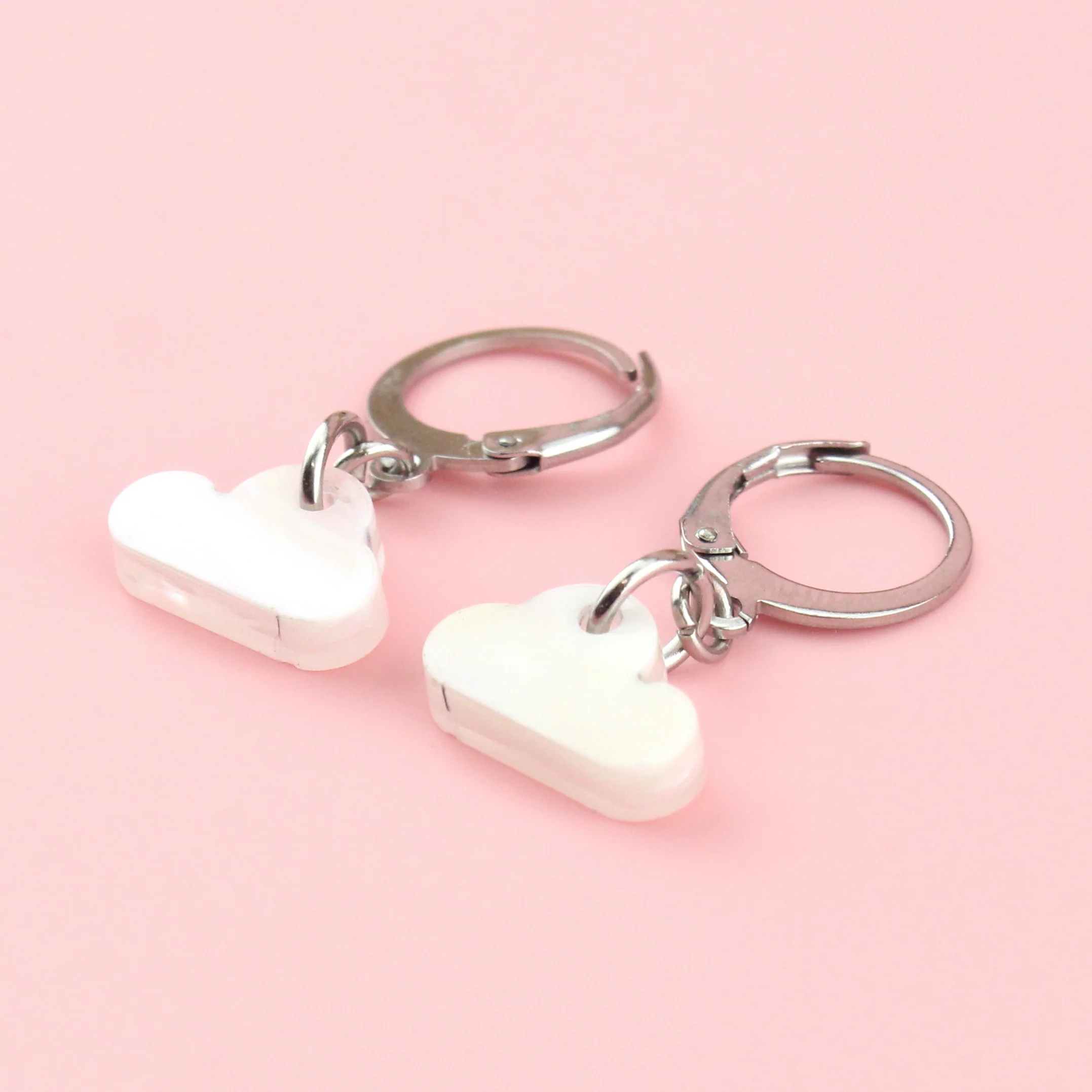 On Cloud 9 Hoop Earrings - Image 5