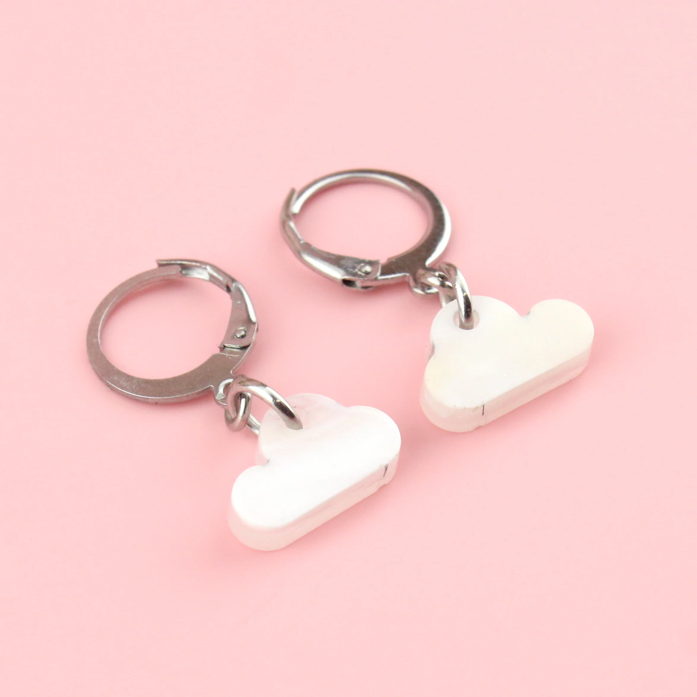 On Cloud 9 Hoop Earrings - Image 6