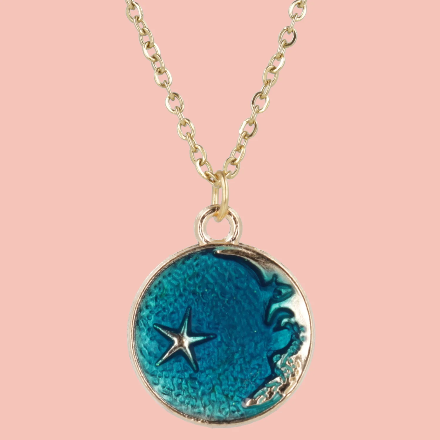 Once In A Blue Moon Necklace - Image 2