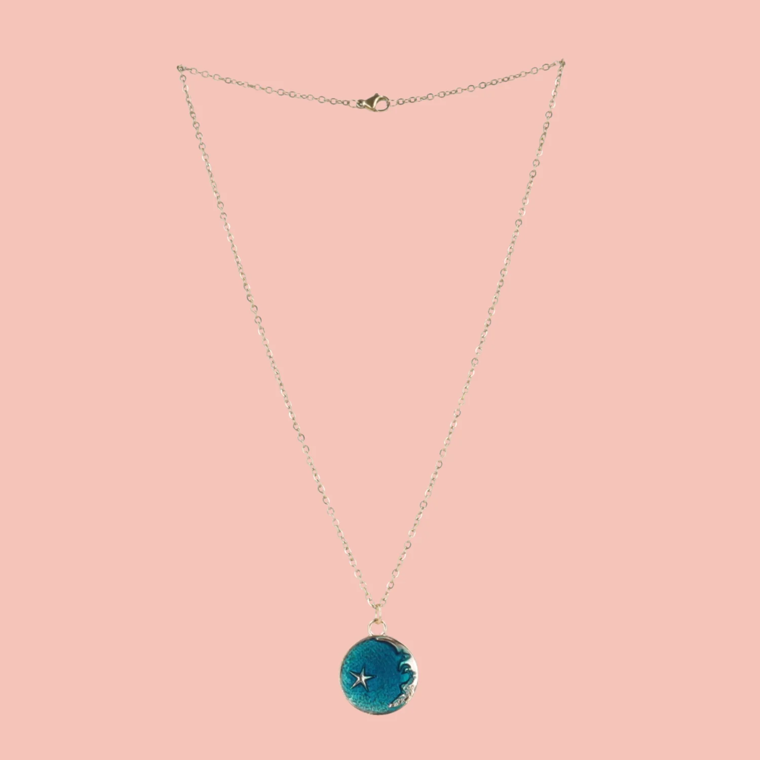 Once In A Blue Moon Necklace - Image 4