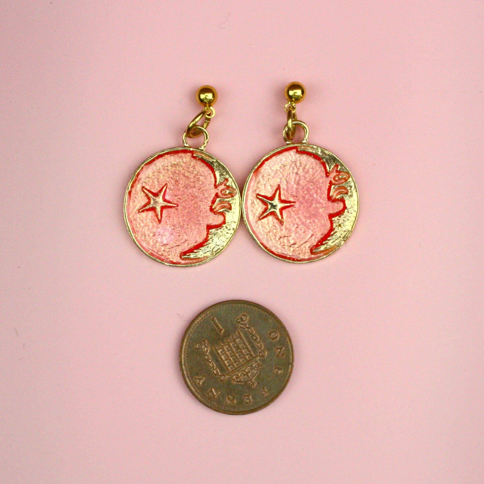 Once In A Pink Moon Earrings - Image 8