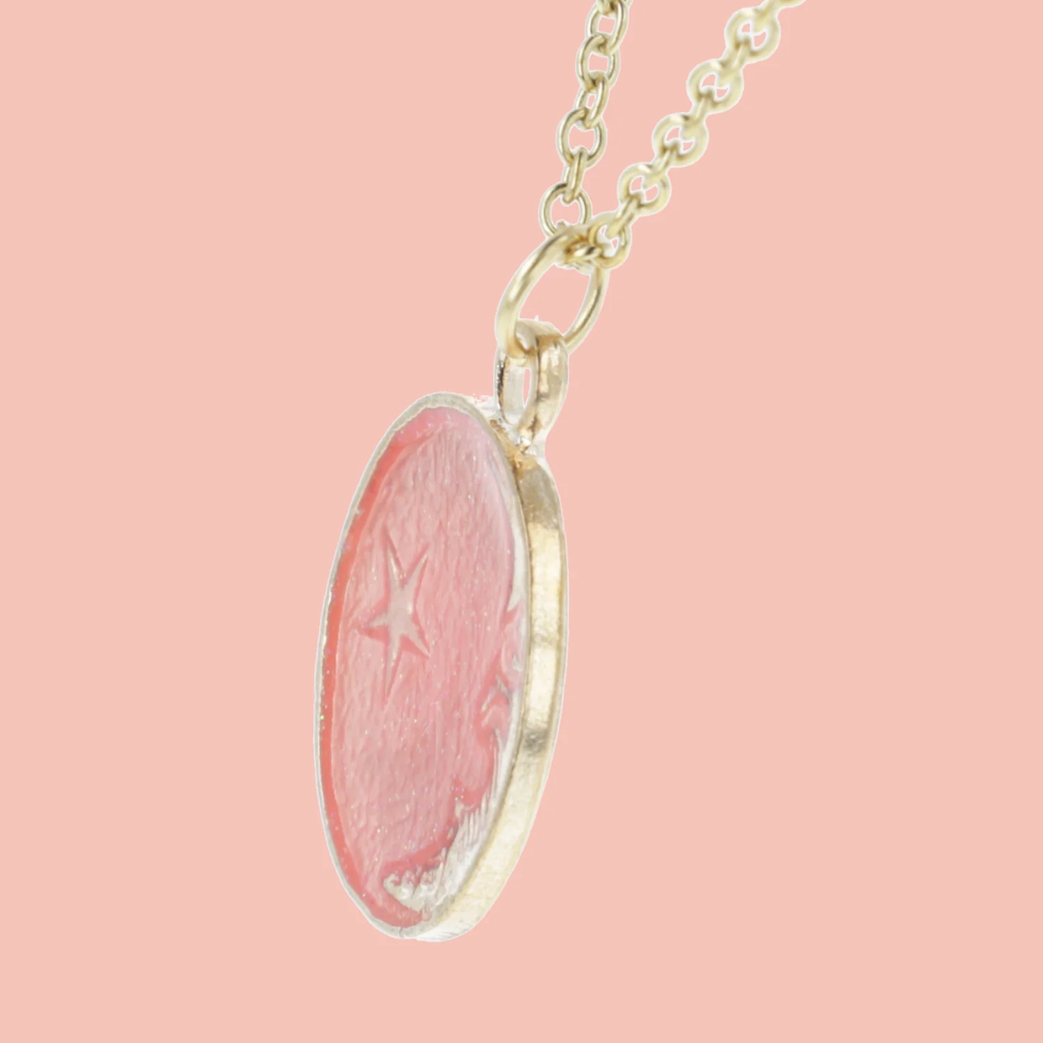 Once In A Pink Moon Necklace - Image 2