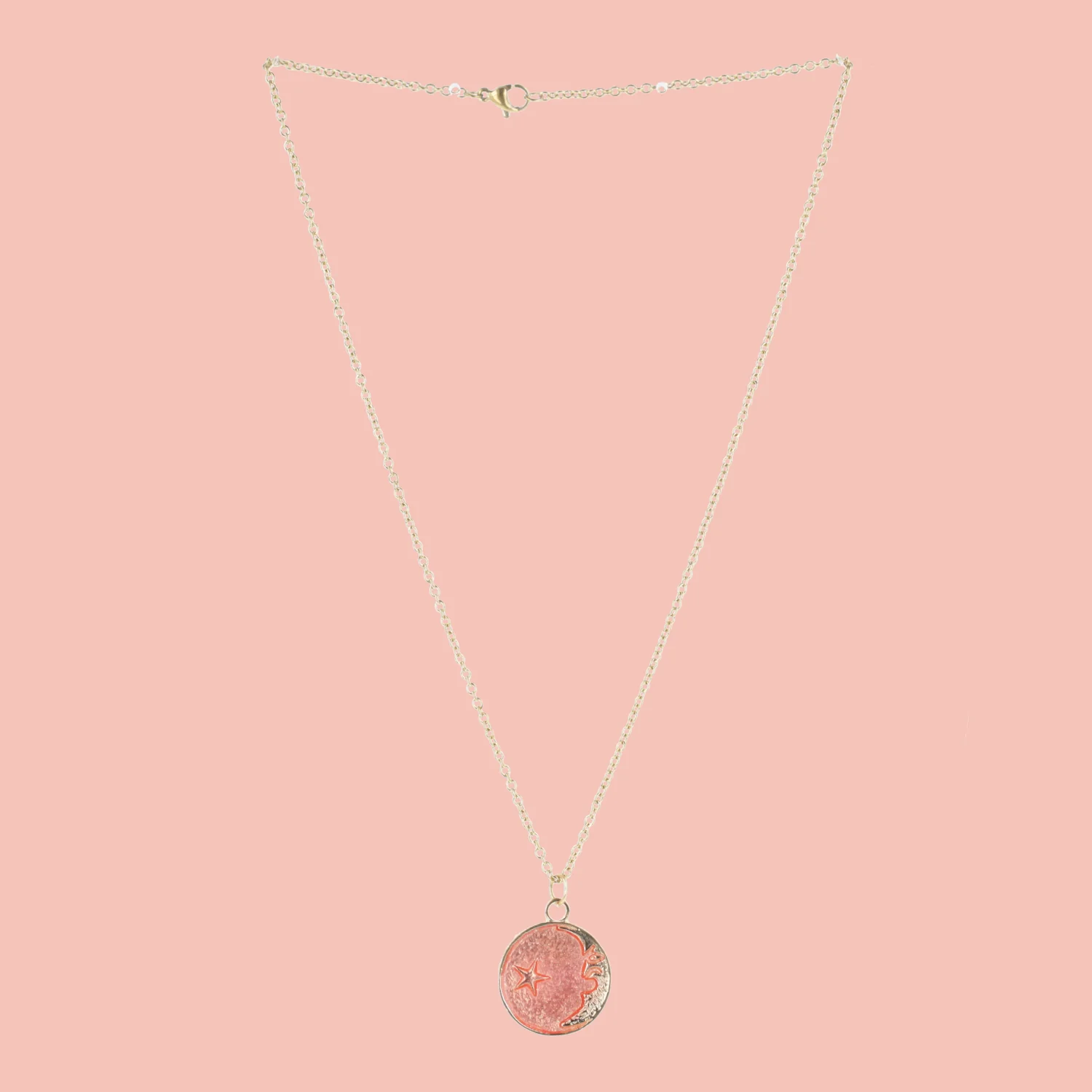 Once In A Pink Moon Necklace - Image 3