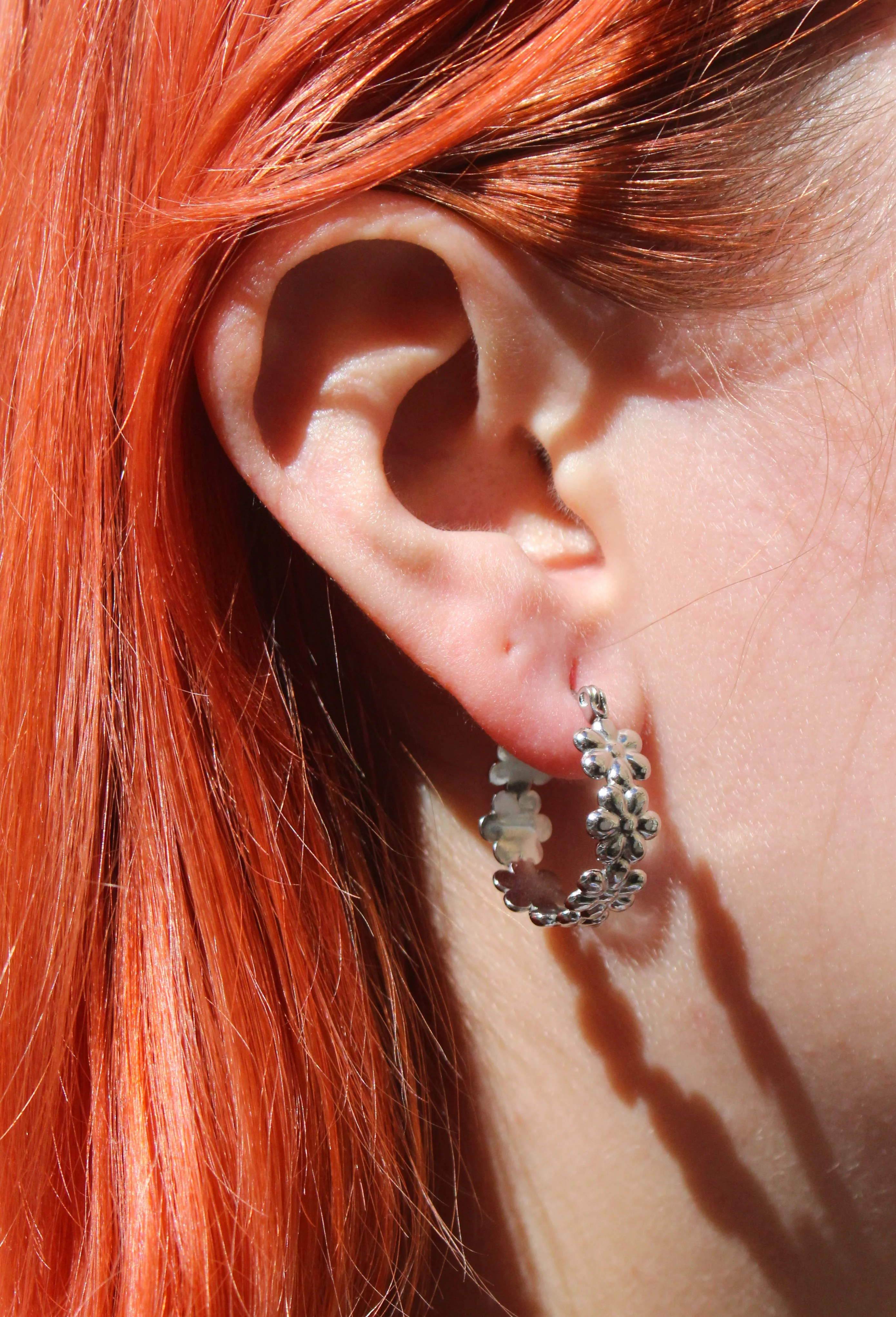 Oopsie Daisy Hoop Earrings - Image 2