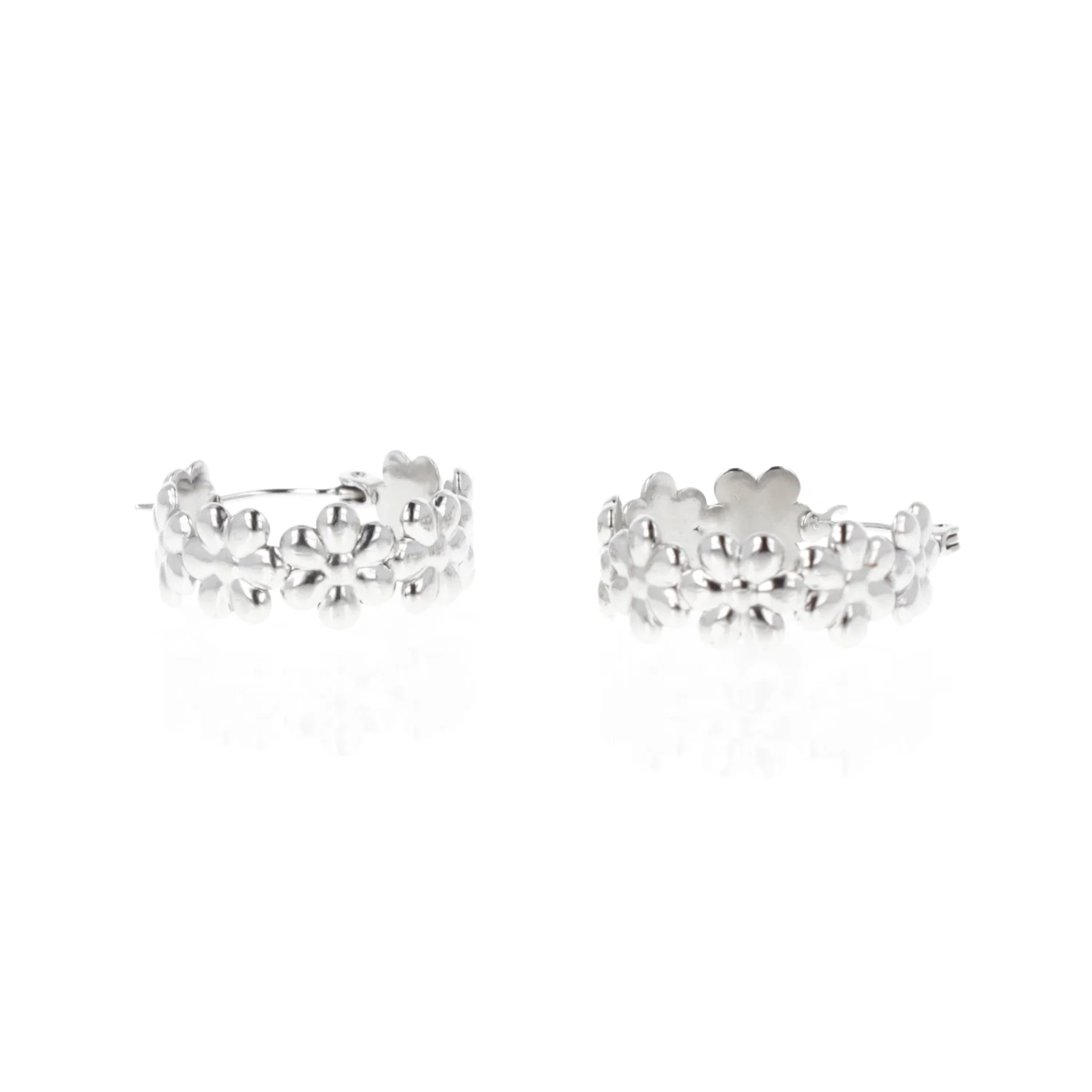 Oopsie Daisy Hoop Earrings - Image 7