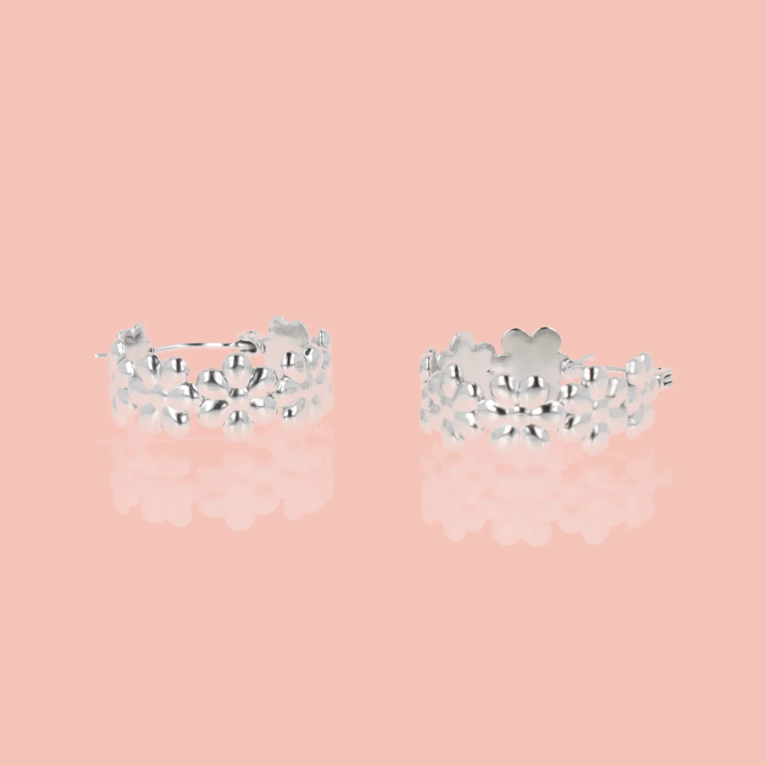 Oopsie Daisy Hoop Earrings - Image 9