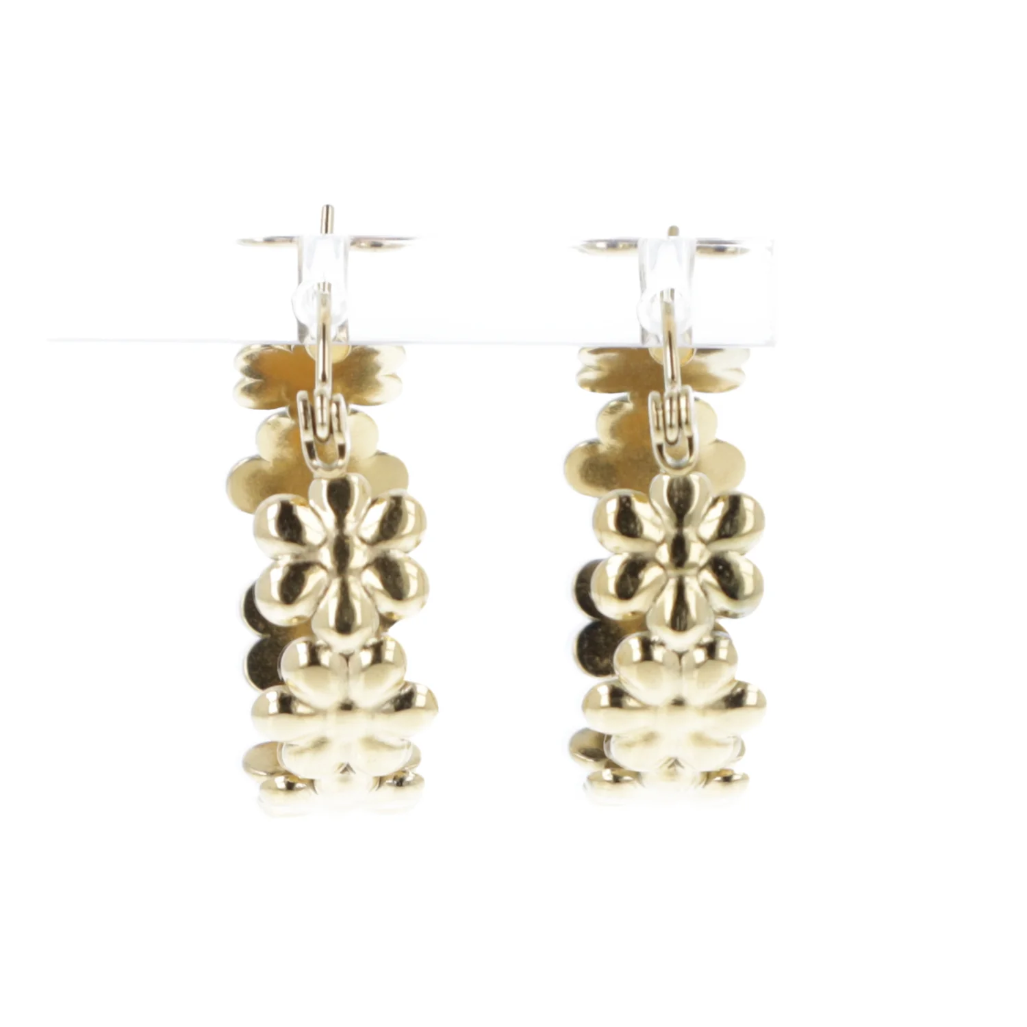 Oopsie Daisy Hoop Earrings (Gold Plated) - Image 8