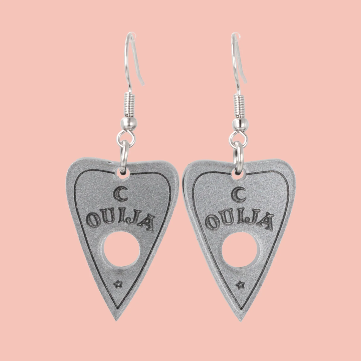 Ouija Planchette Earrings