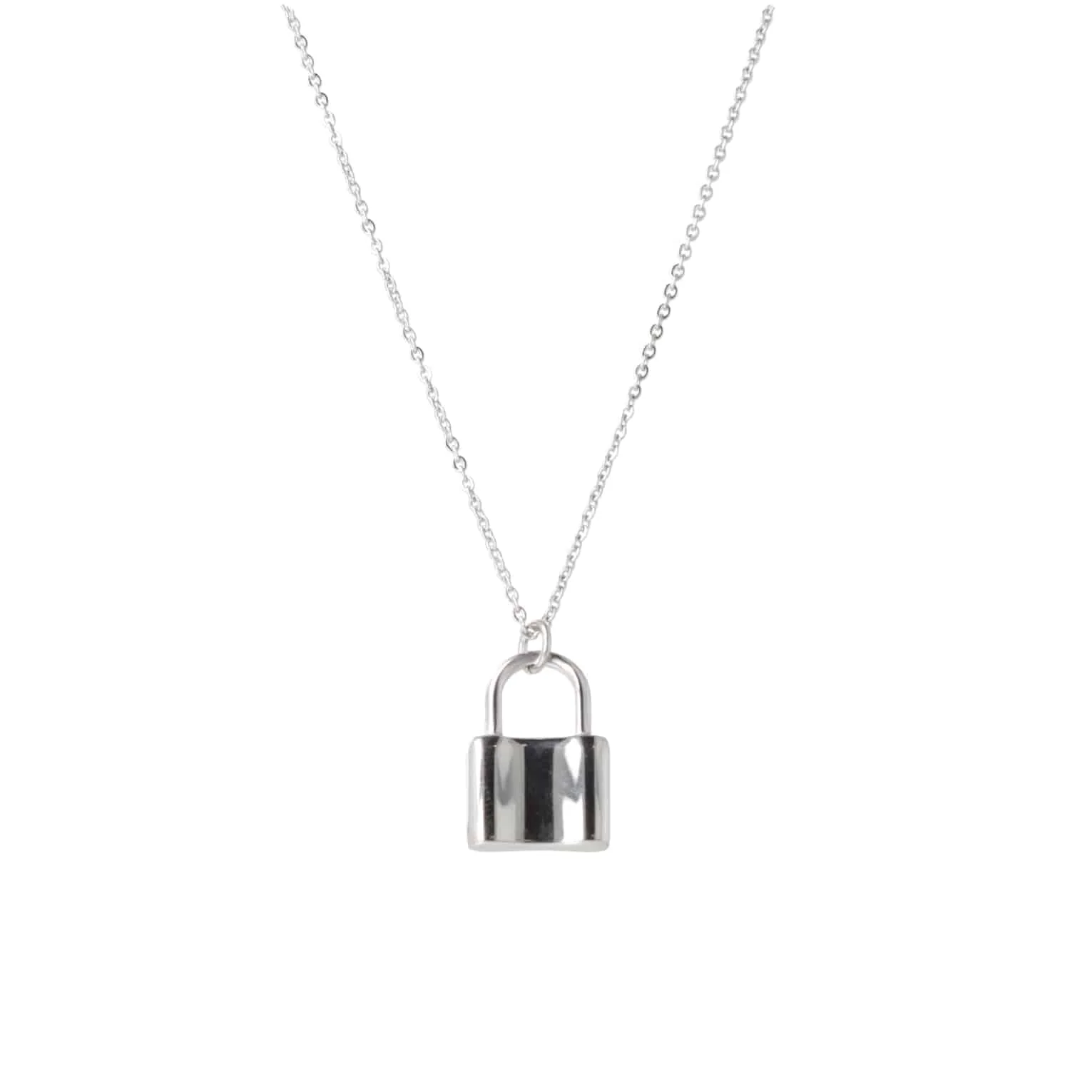 Padlock Pendant Necklace - Image 3