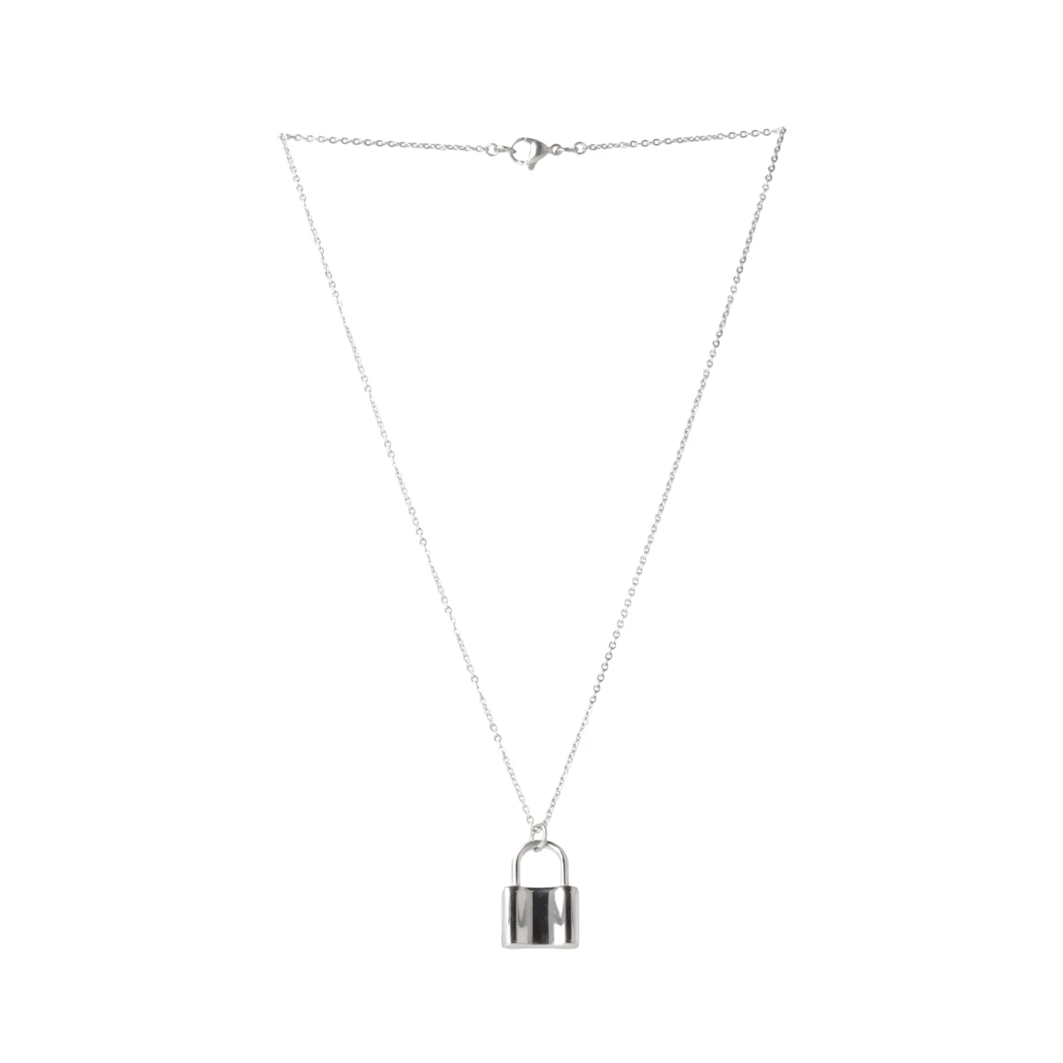 Padlock Pendant Necklace - Image 4