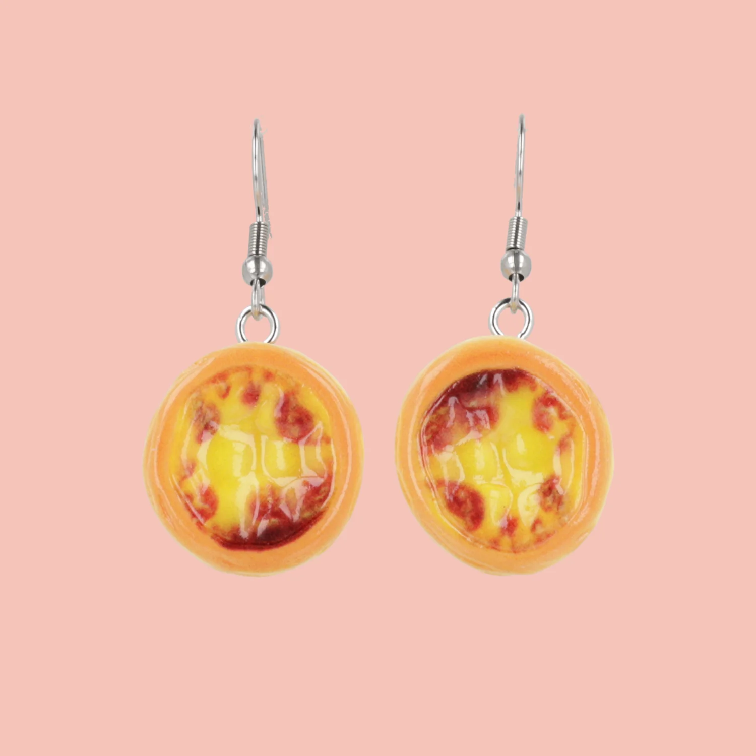 Pastel De Nata Earrings
