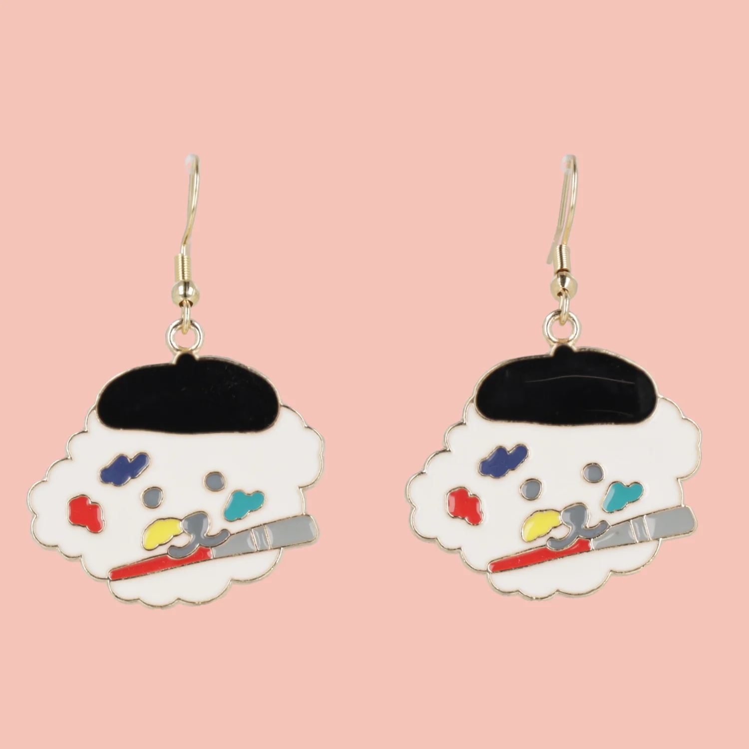 Paw-casso Earrings