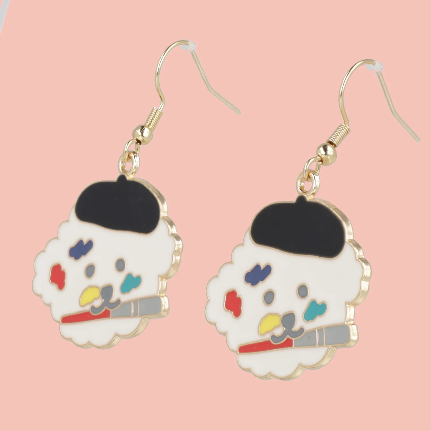 Paw-casso Earrings - Image 2