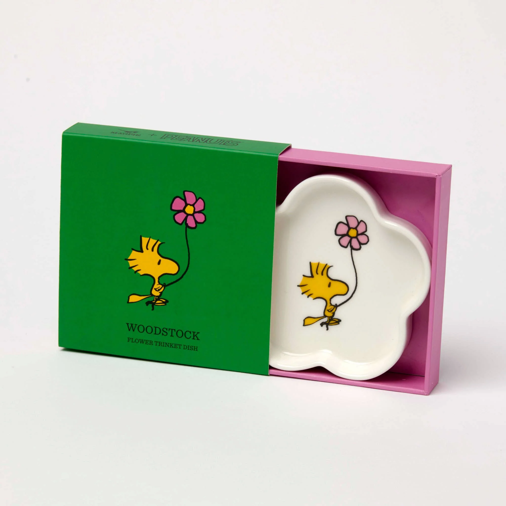 Peanuts Flower Shaped Trinket Dish - Woodstock