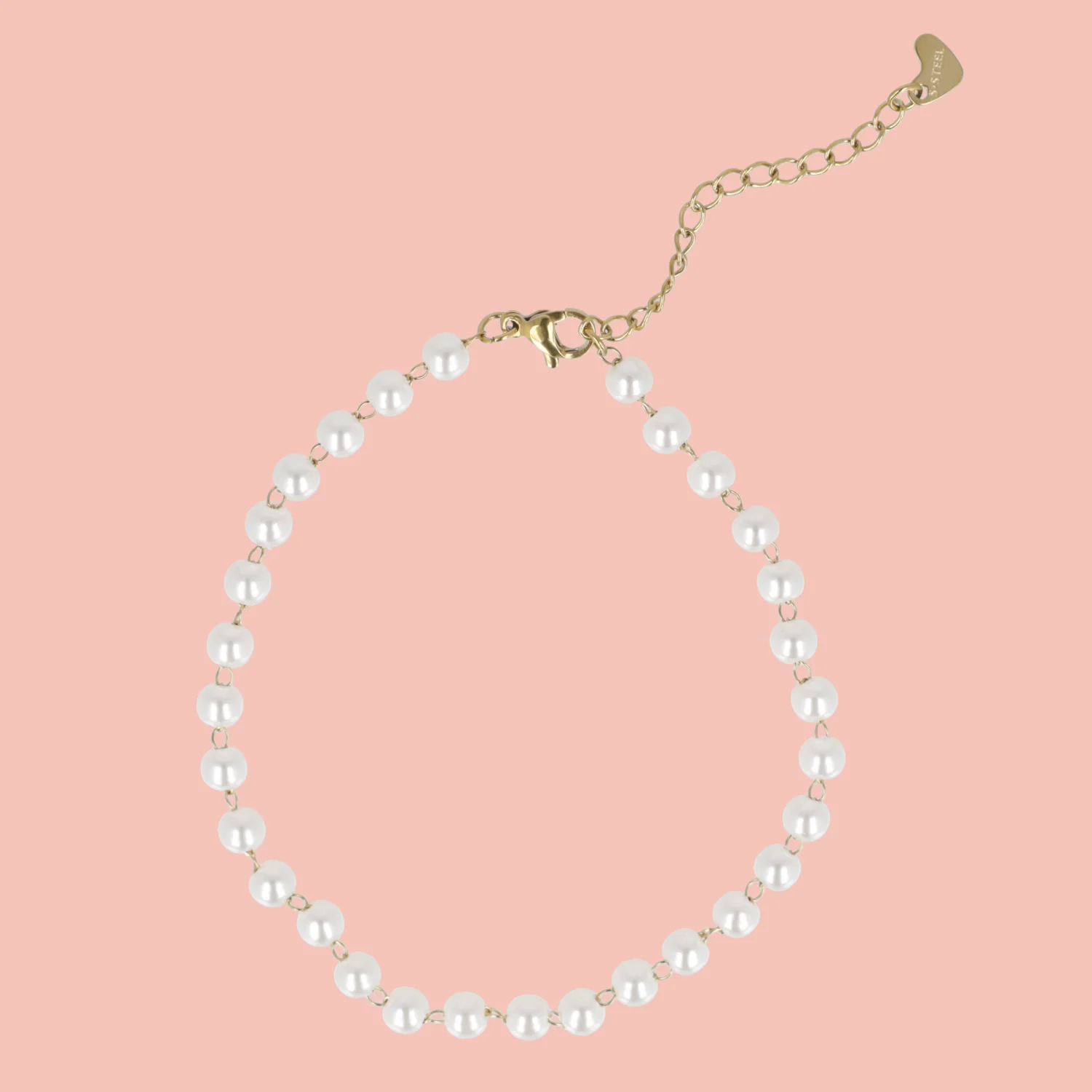 Pearl Anklet (Gold Plated)