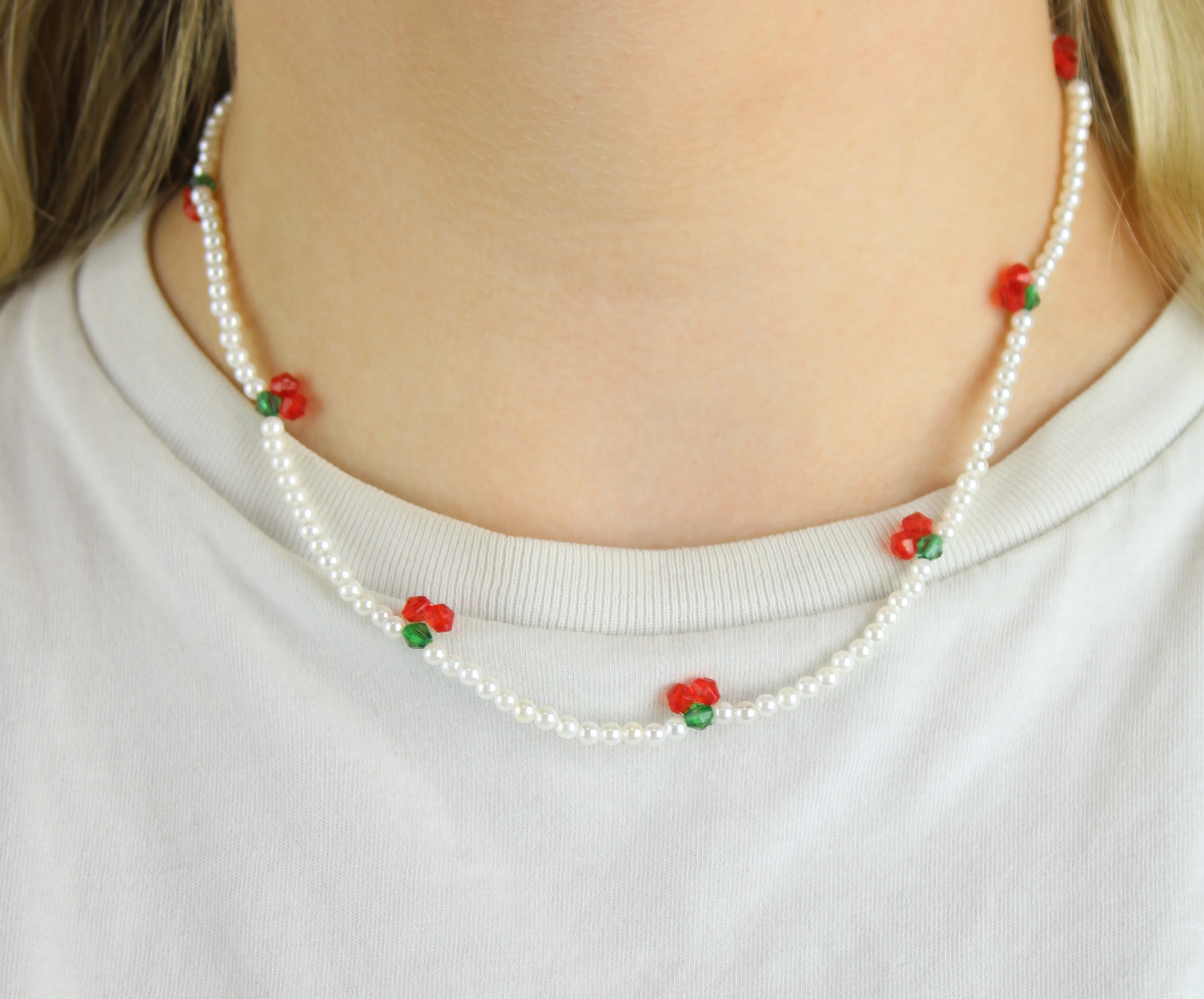 Pearlfectly Cherrific Necklace - Image 2