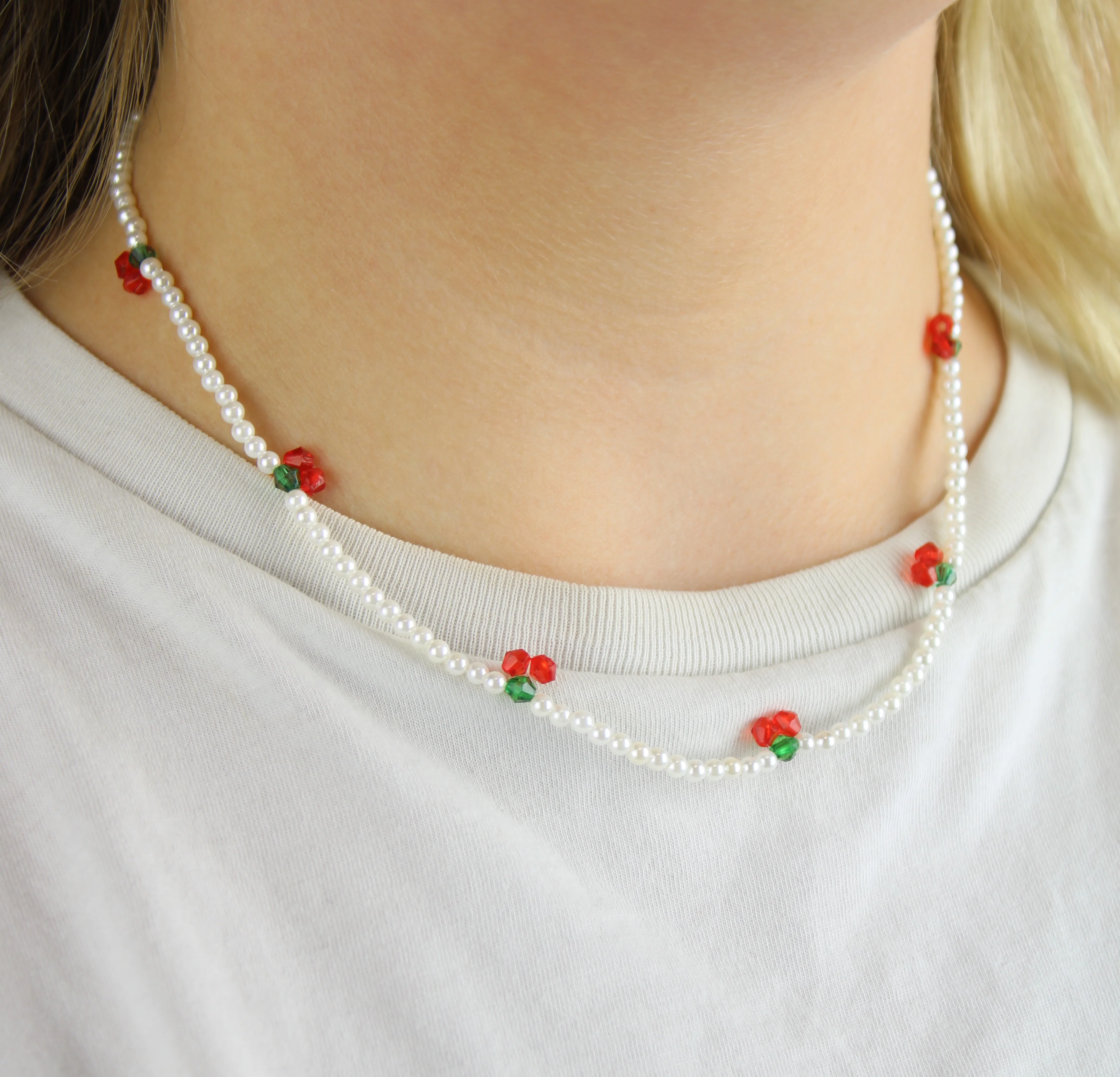 Pearlfectly Cherrific Necklace - Image 4