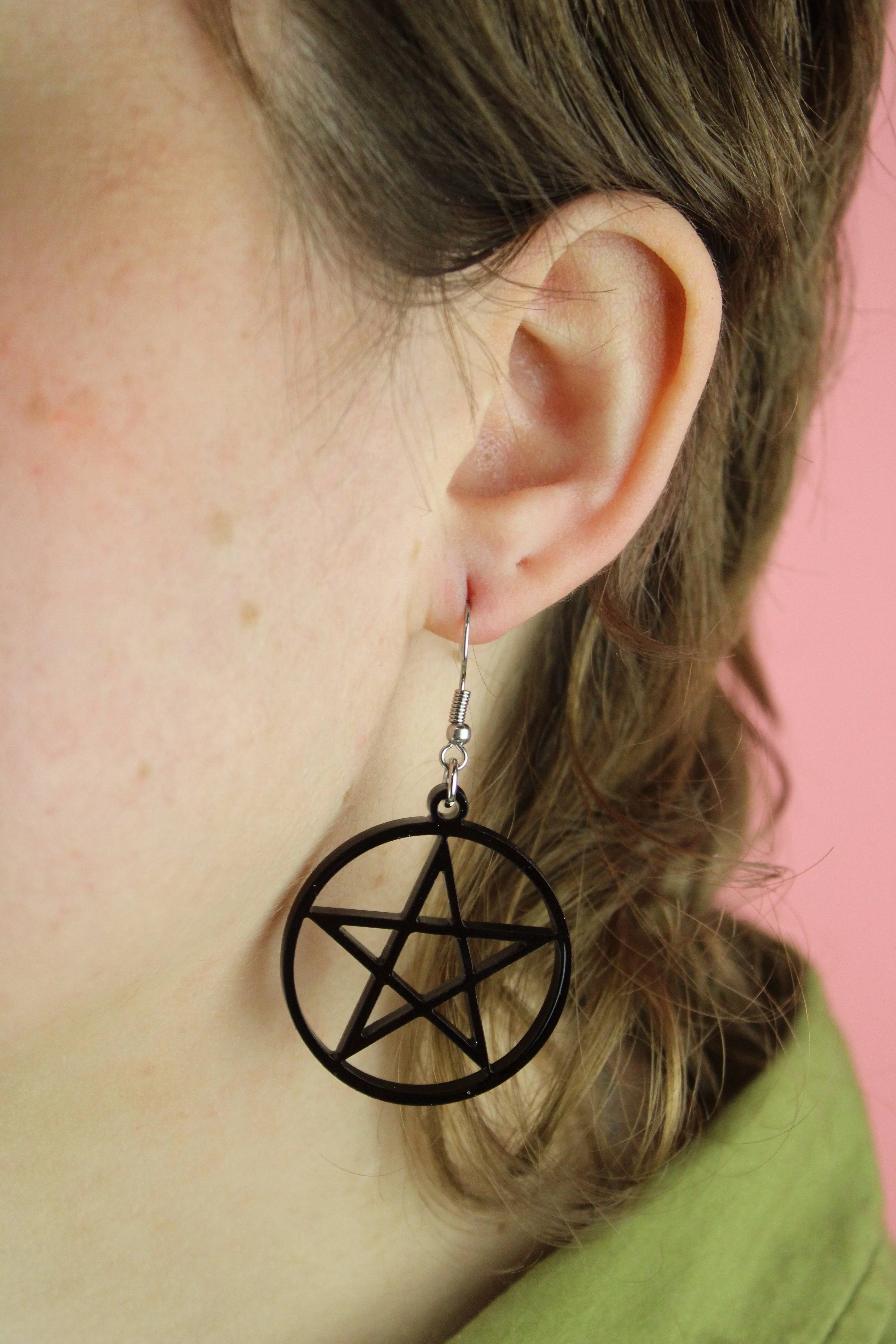 Pentacle Earrings - Image 6