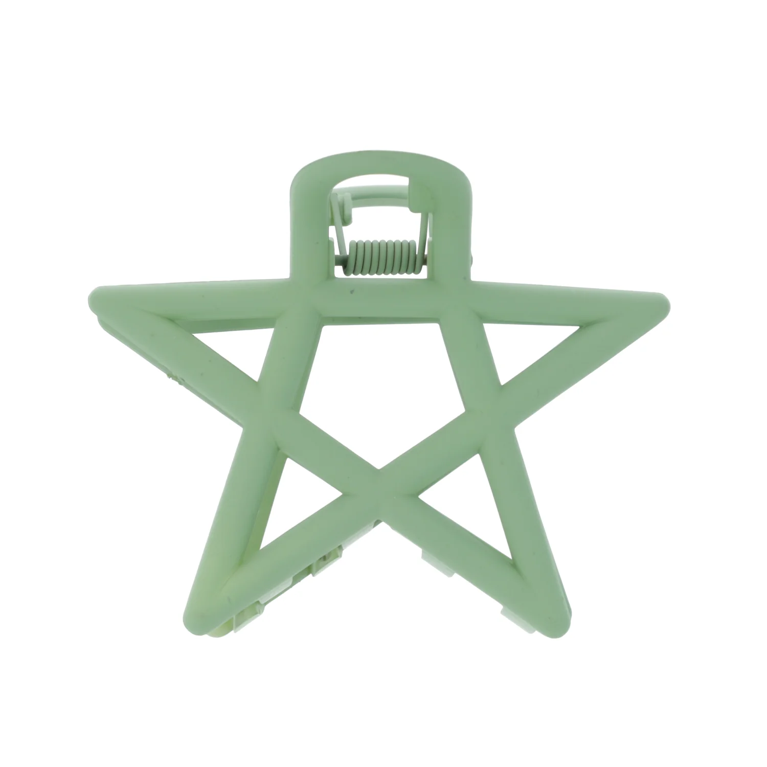 Pentagram Hair Clip - Sage Green - Image 3