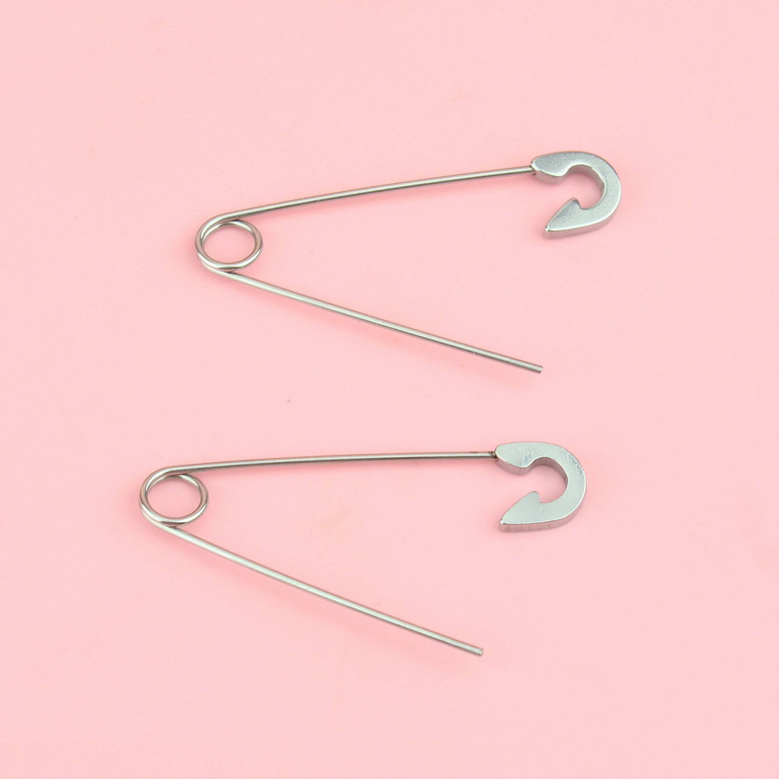 Pin it to Win it Safety Pin Earrings - Image 10