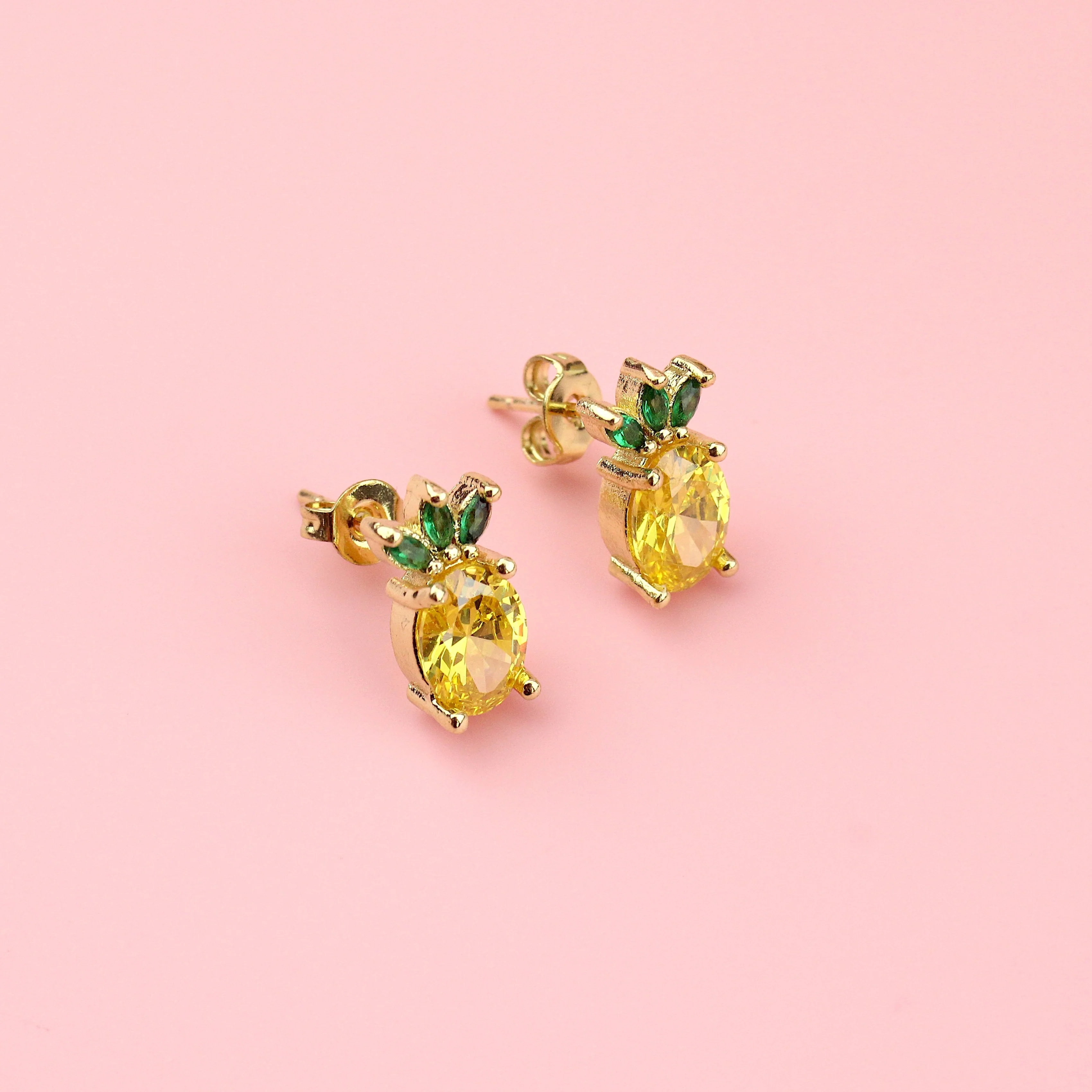 Pineapple Punch Stud Earrings - Image 4