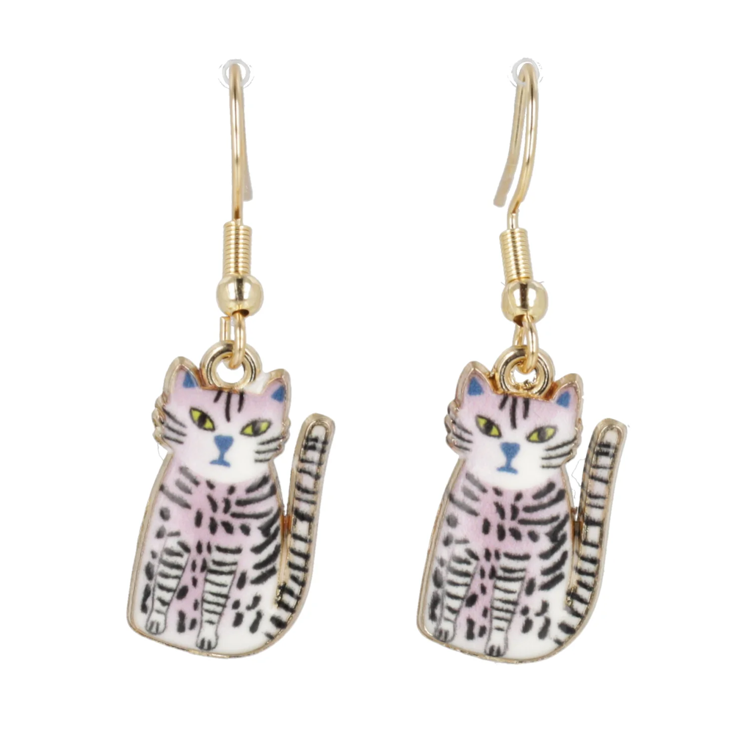 Pink Cheetah Earrings - Image 5