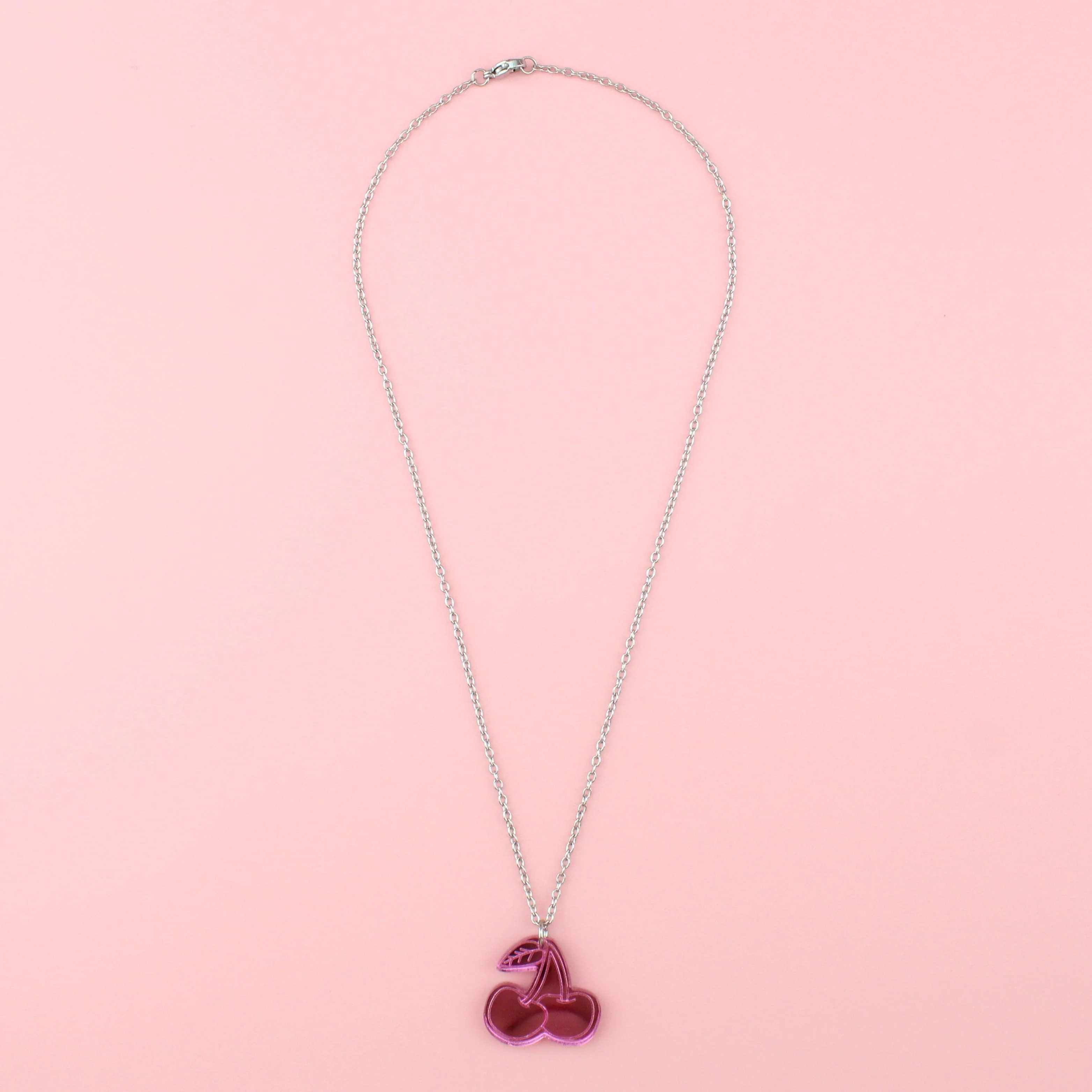 Pink Cherry Dream Necklace - Image 3