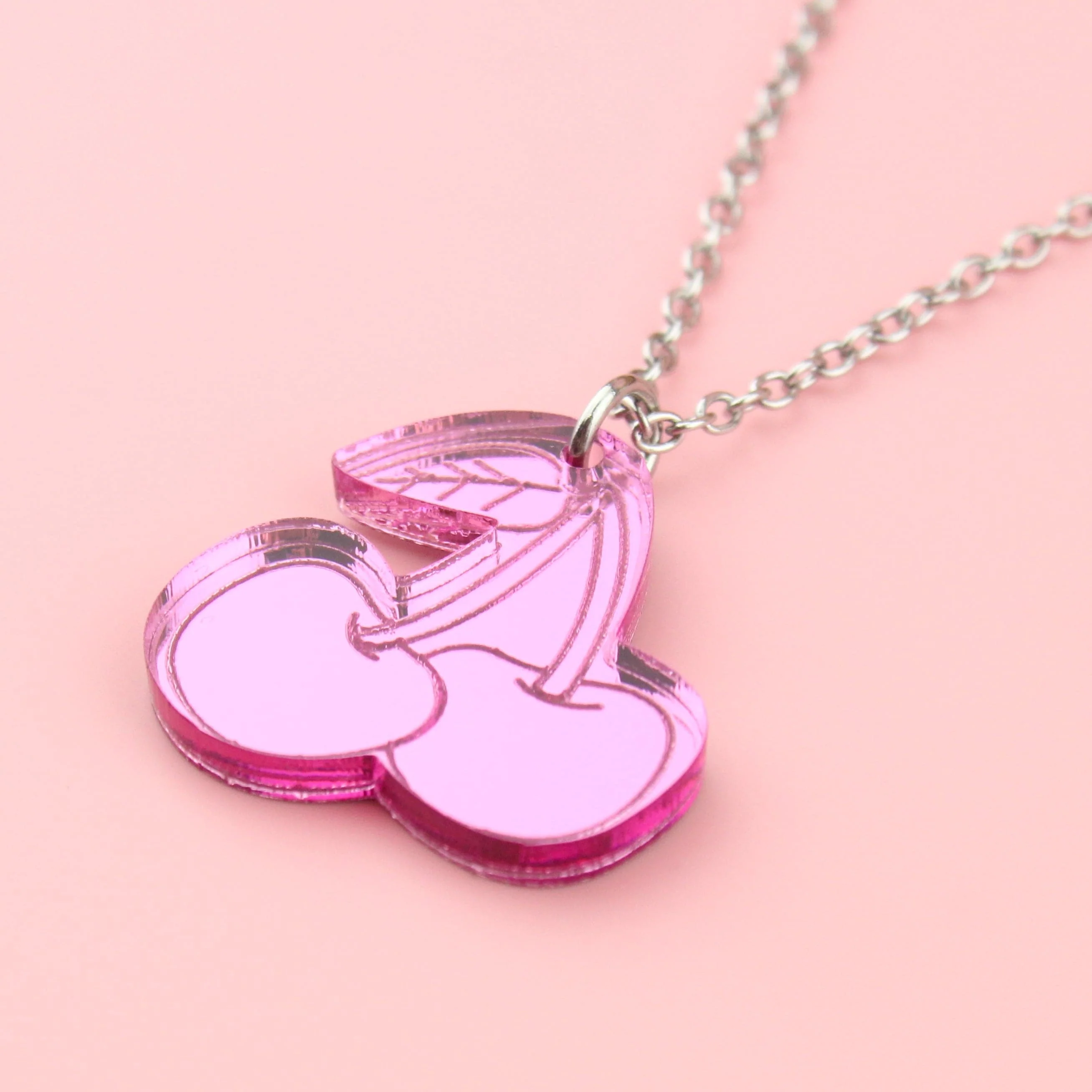 Pink Cherry Dream Necklace - Image 6
