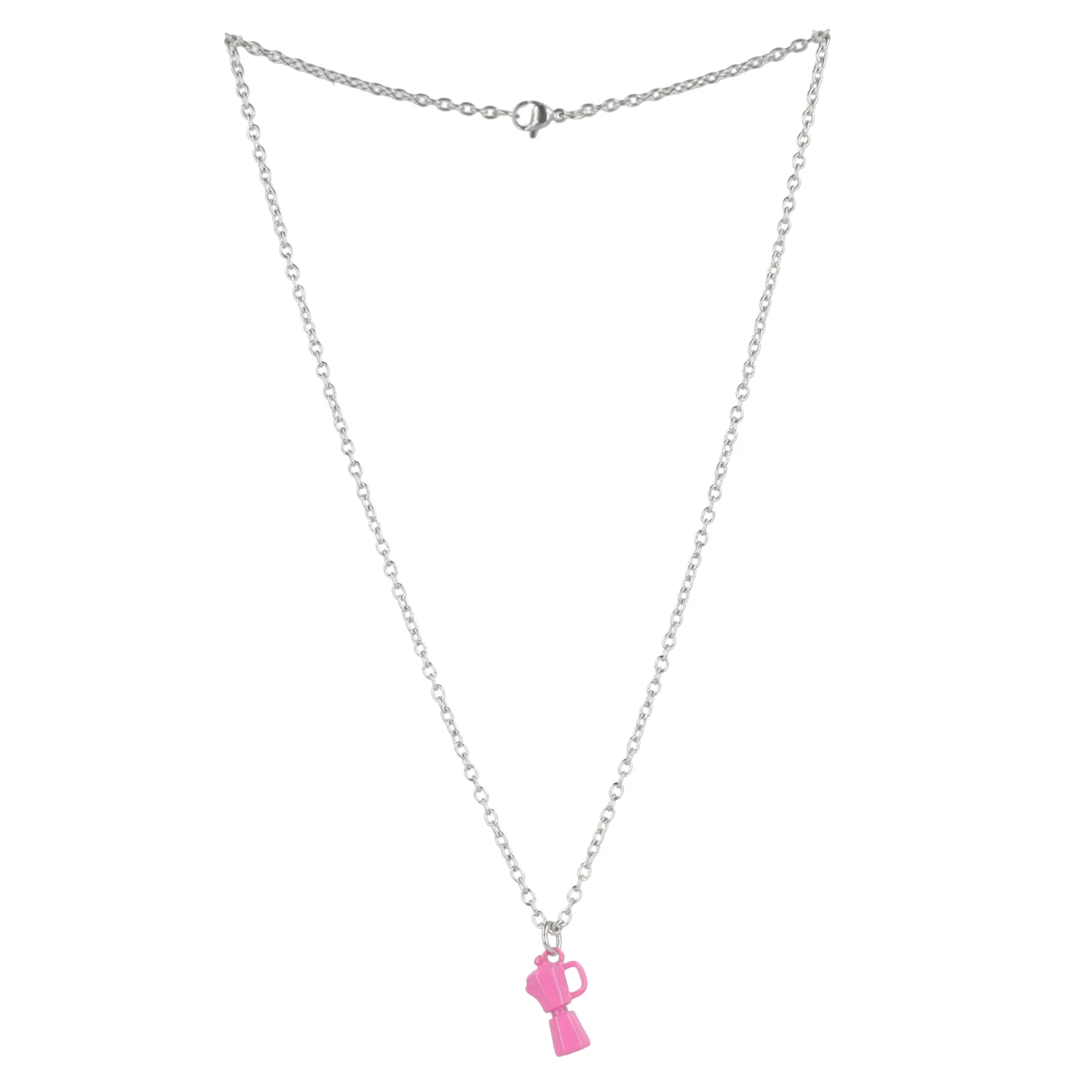 Pink Coffee Pot Necklace - Image 5