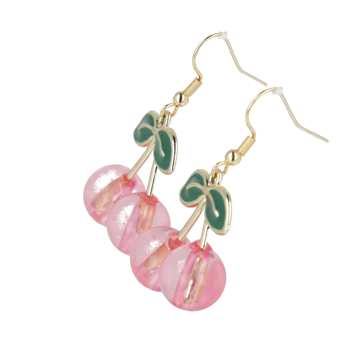 Pink Perfection Cherry Earrings - Image 6
