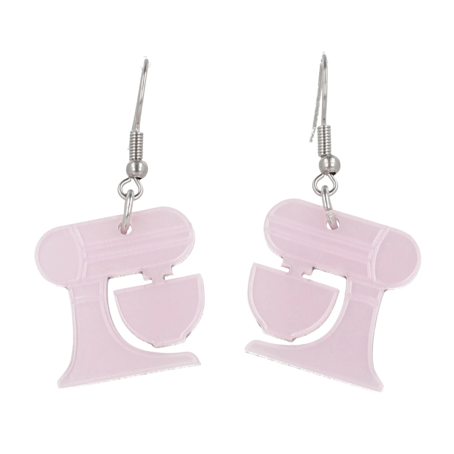 Pink Stand Mixer Earrings - Image 2