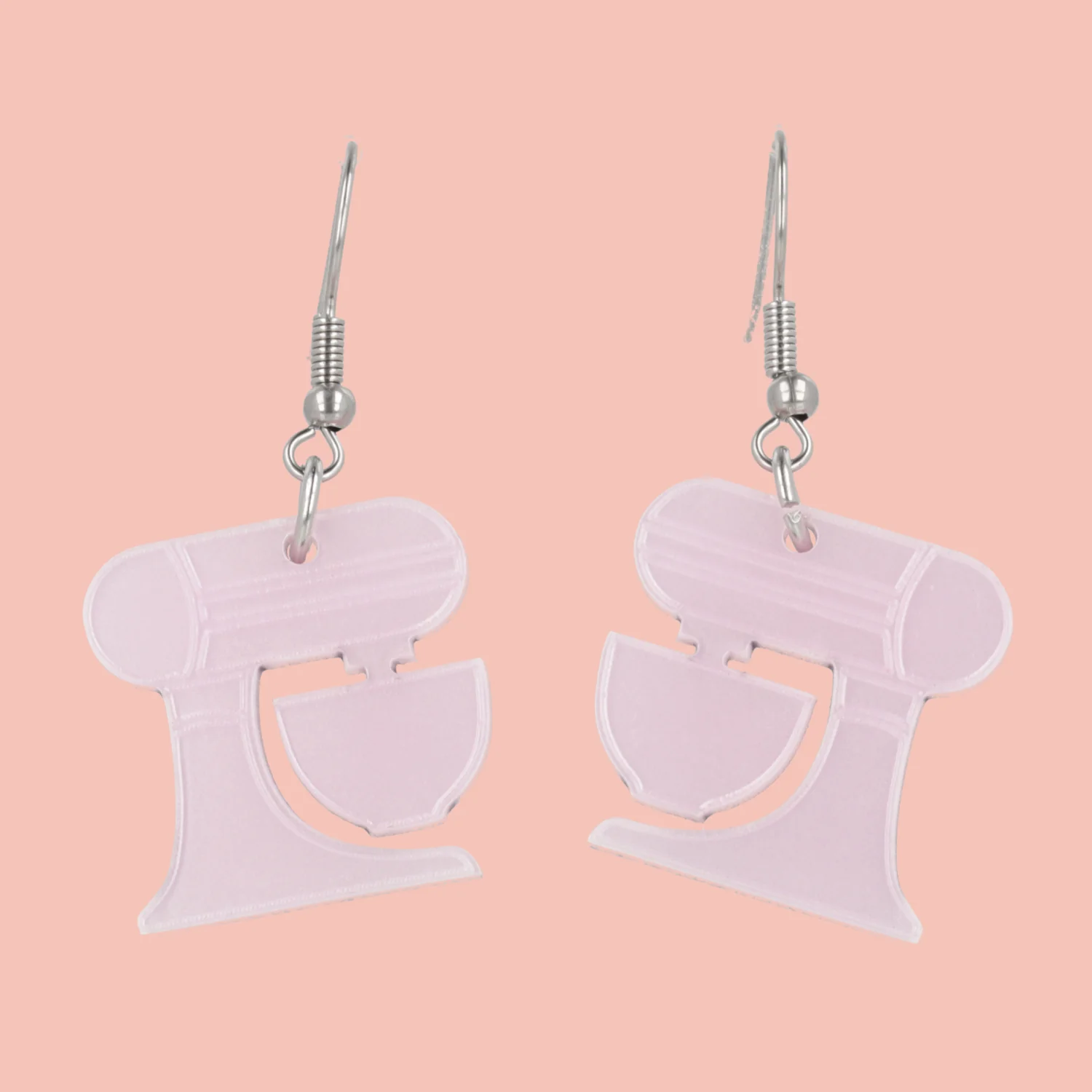 Pink Stand Mixer Earrings - Image 6