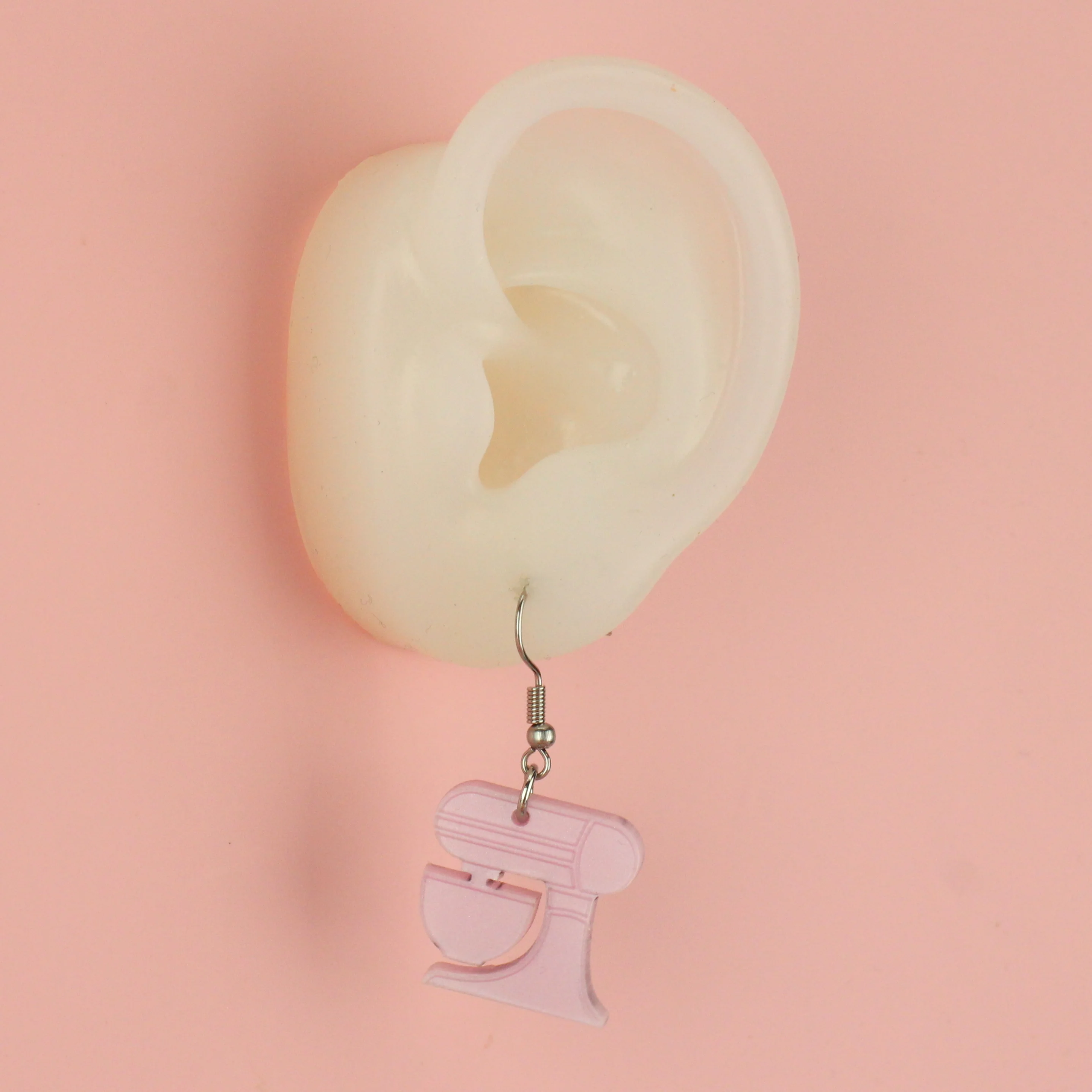 Pink Stand Mixer Earrings - Image 7