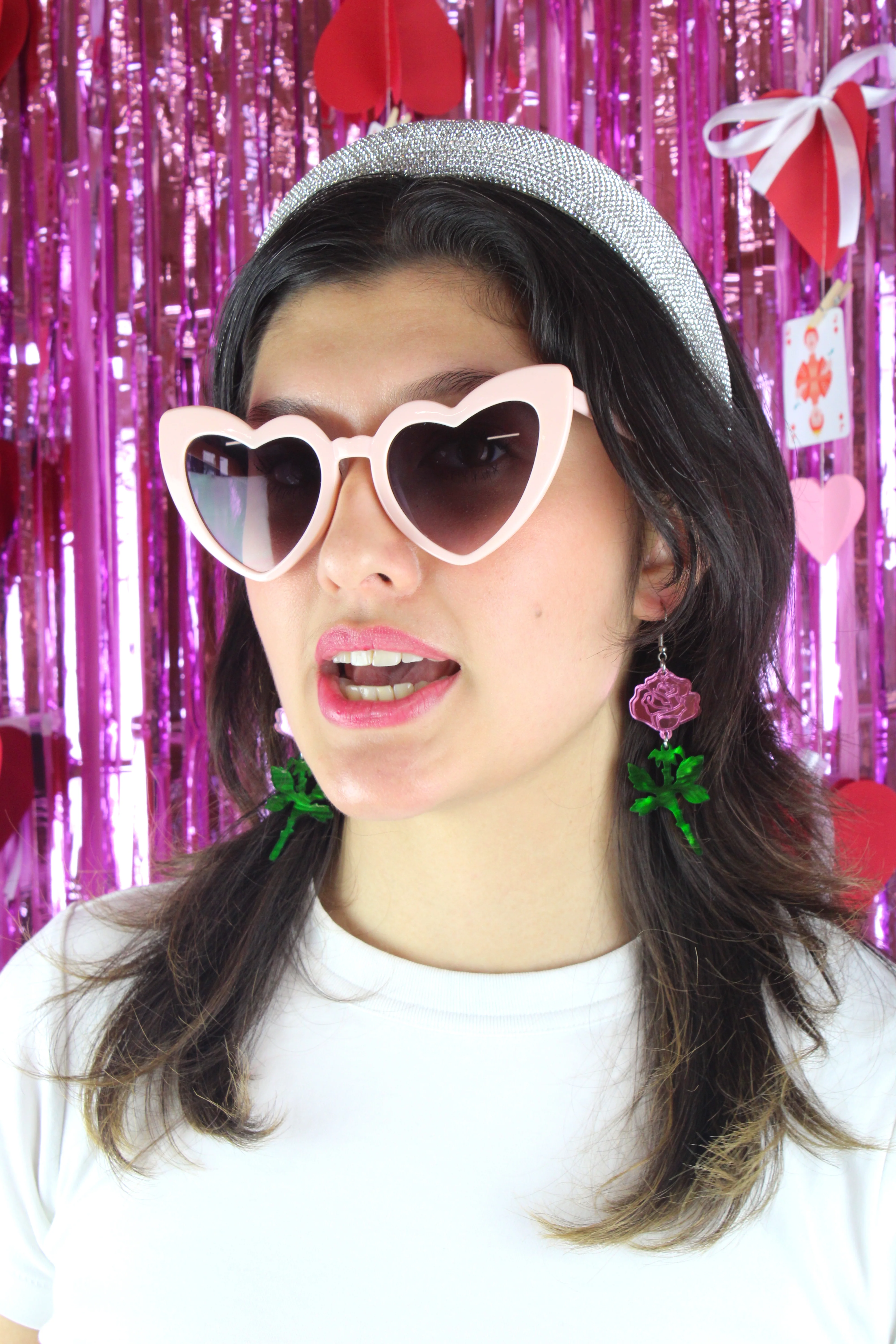 Pink Thorny for You Earrings - Image 6