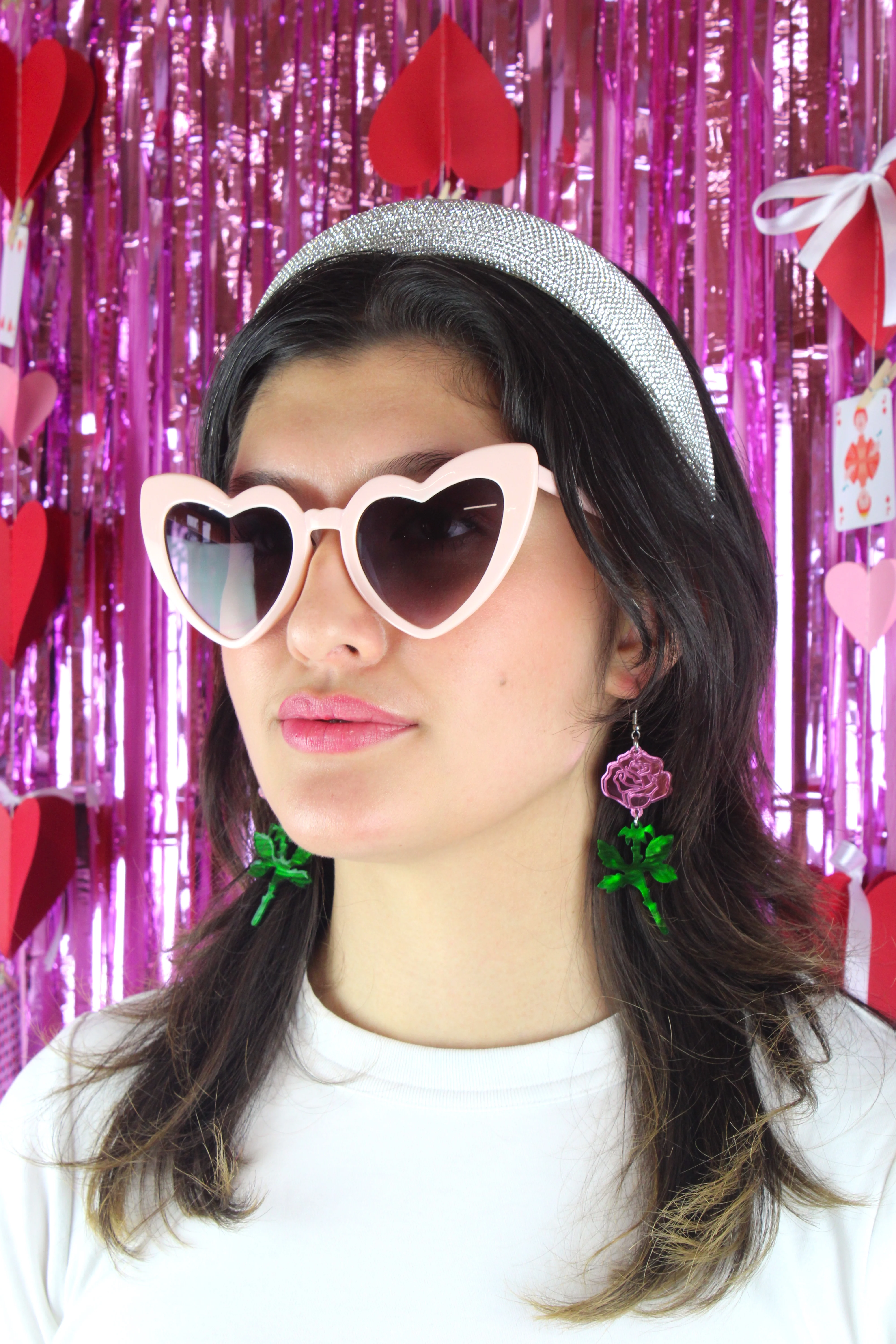Pink Thorny for You Earrings - Image 7
