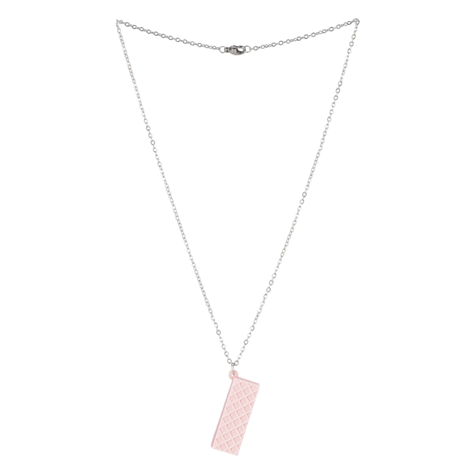Pink Wafer Necklace - Image 4