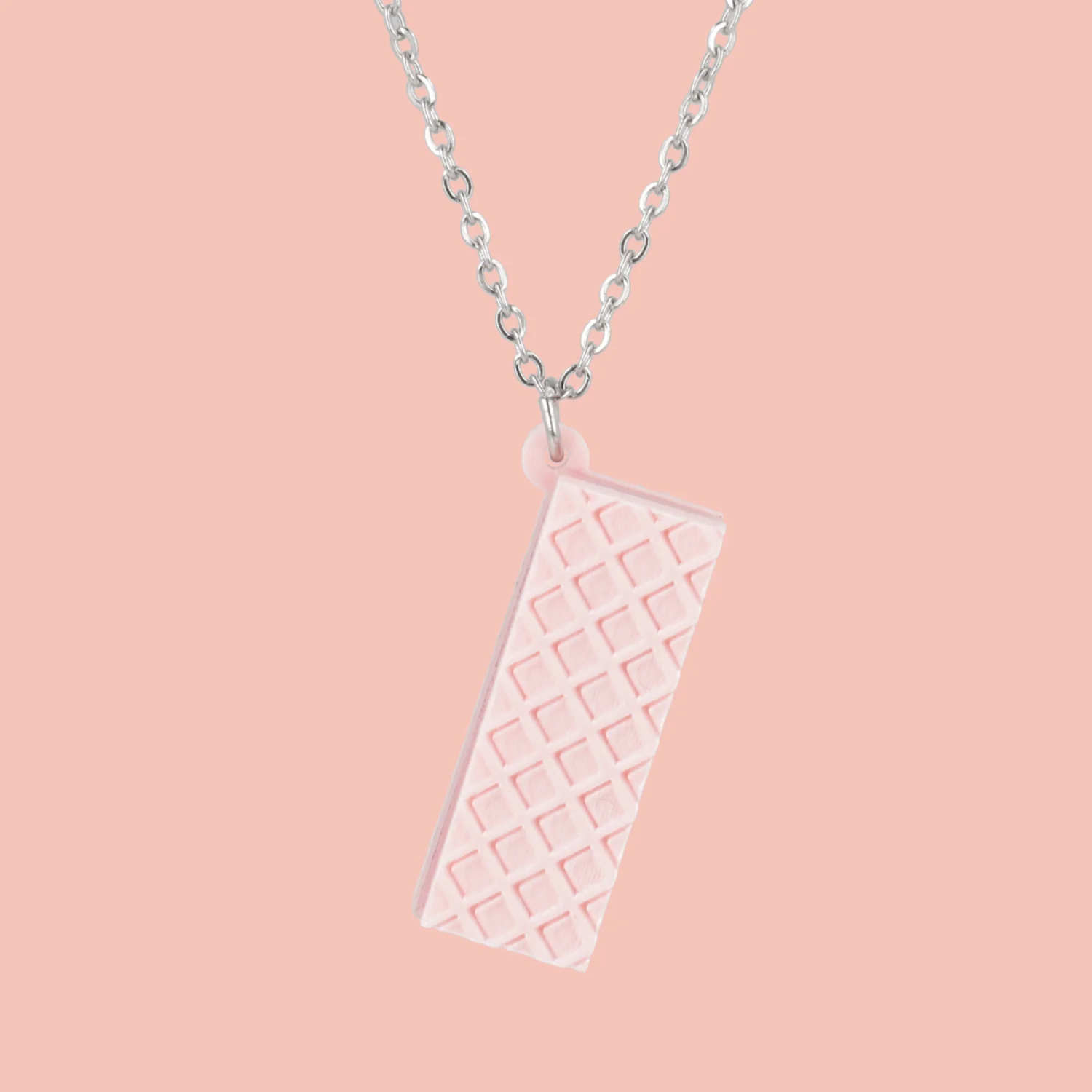 Pink Wafer Necklace - Image 7