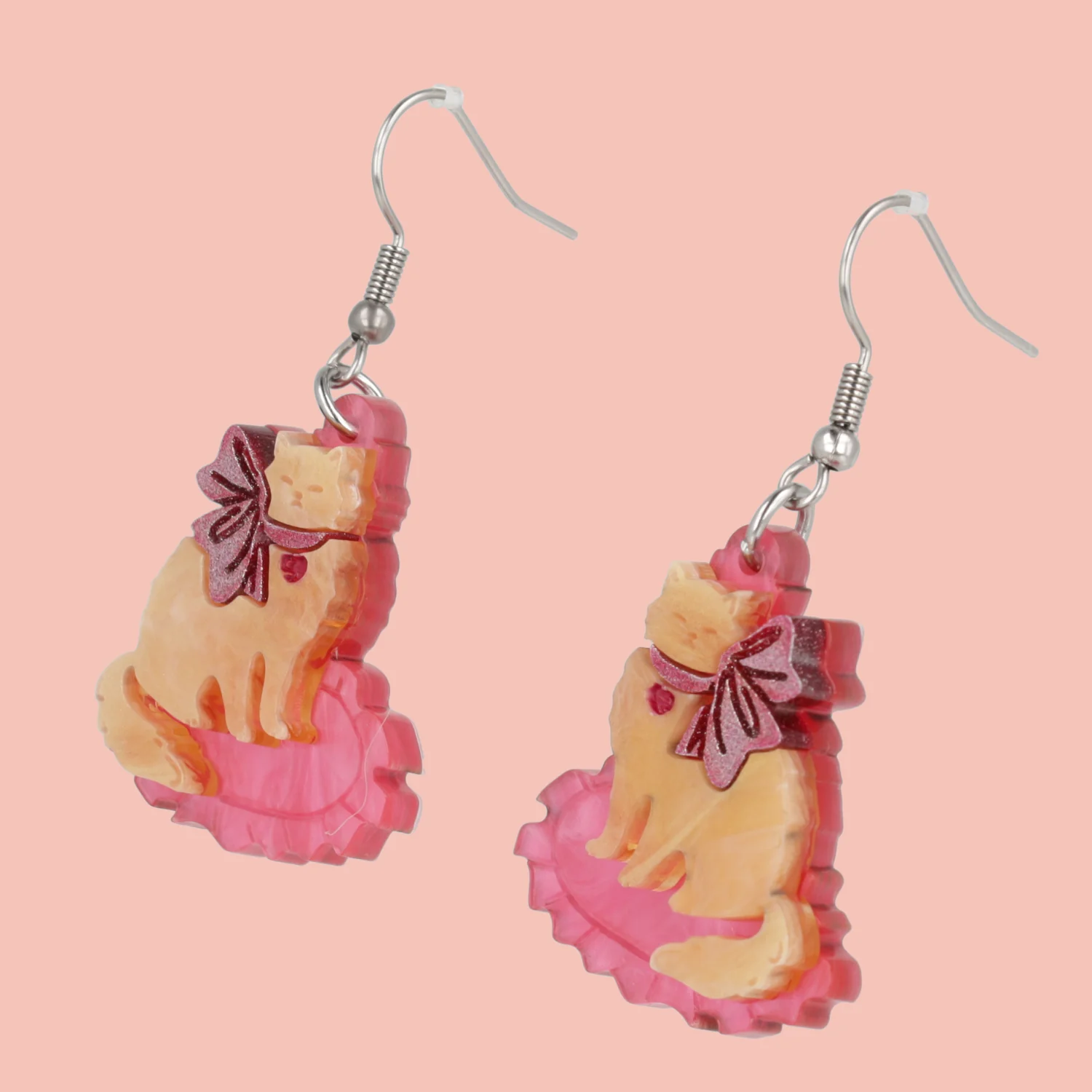 Purr-incess Treatment Earrings - Image 4