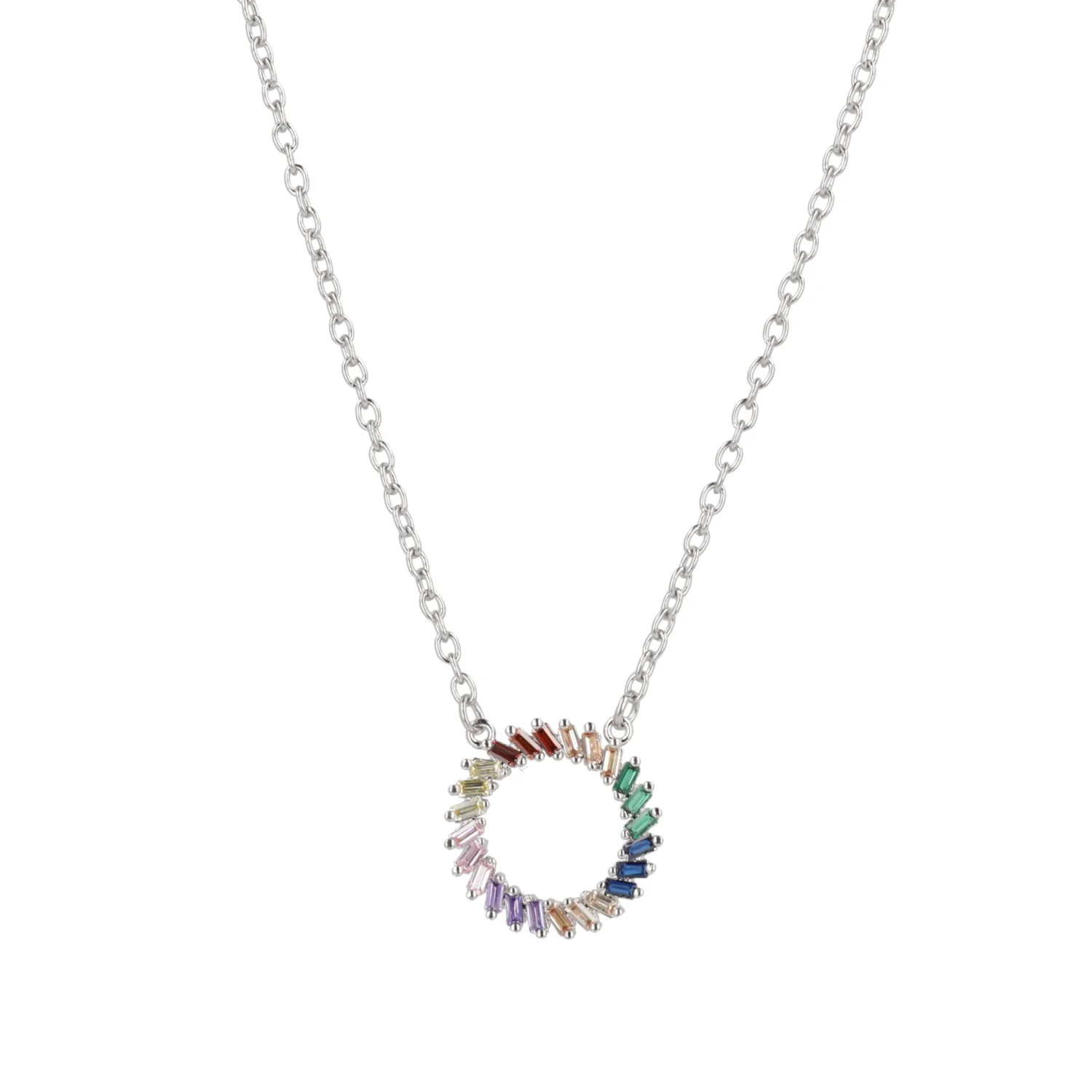 Rainbow Wreath Necklace - Image 4