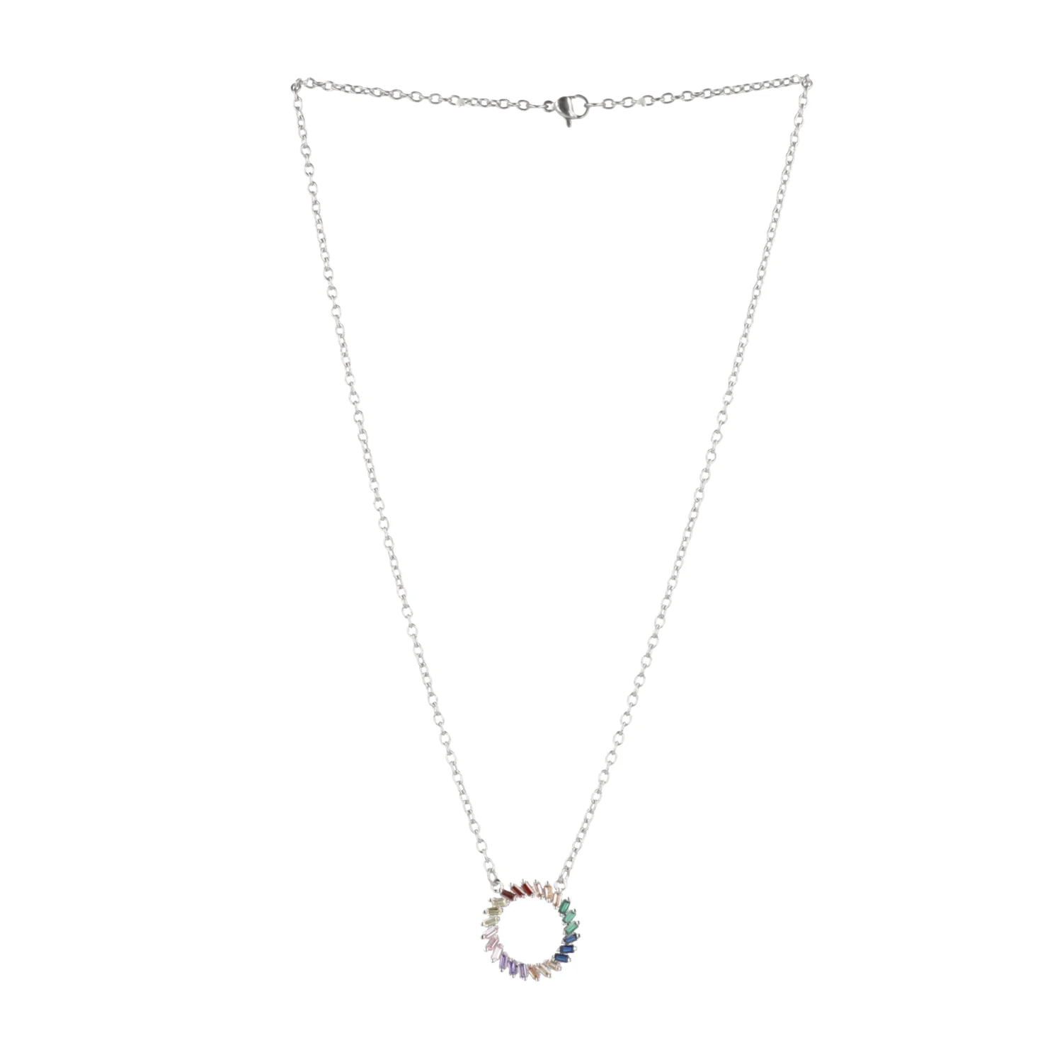 Rainbow Wreath Necklace - Image 5
