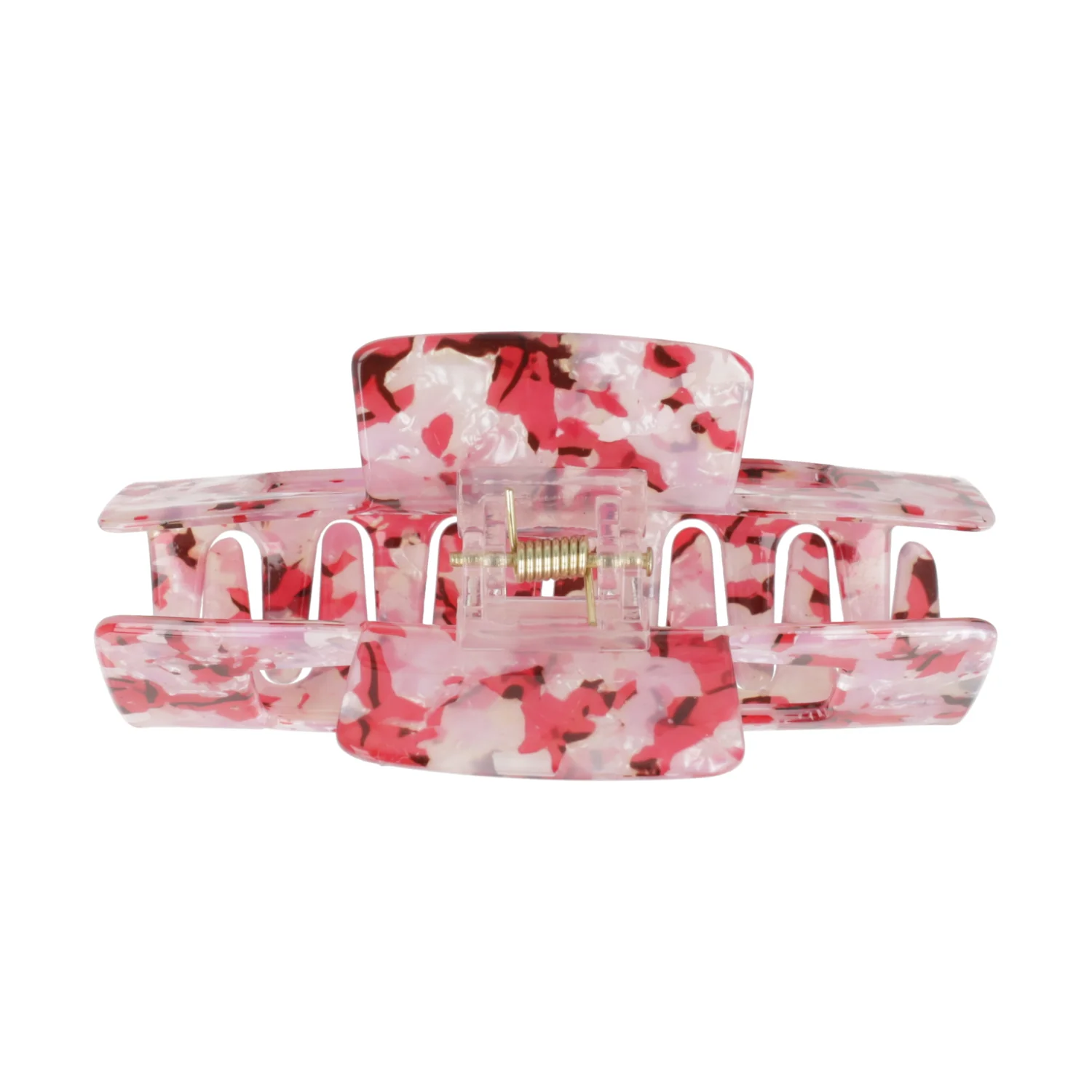 Rectangular Hair Clip - Cherry Blossom - Image 4