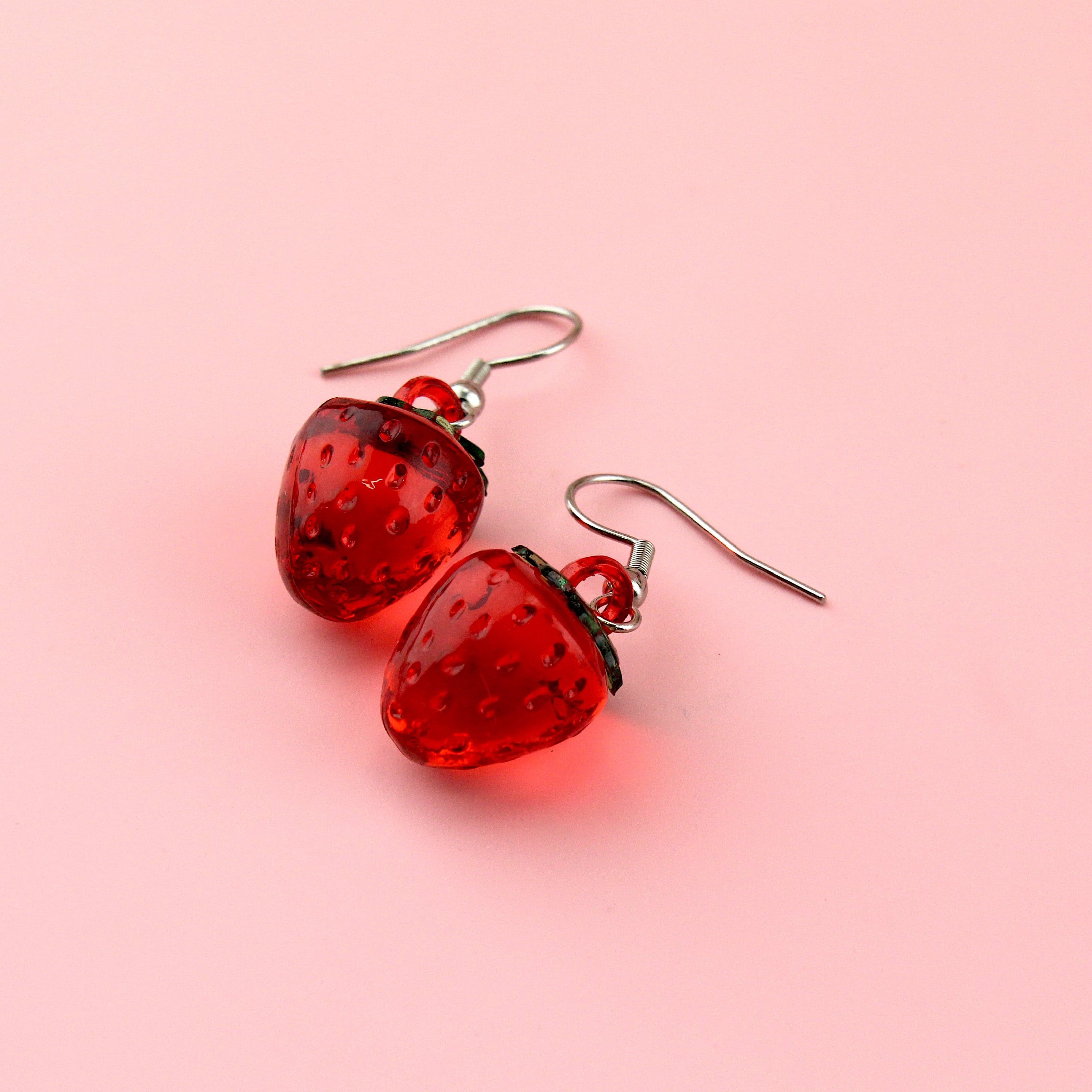 Red Berry Nice Earrings - Image 6