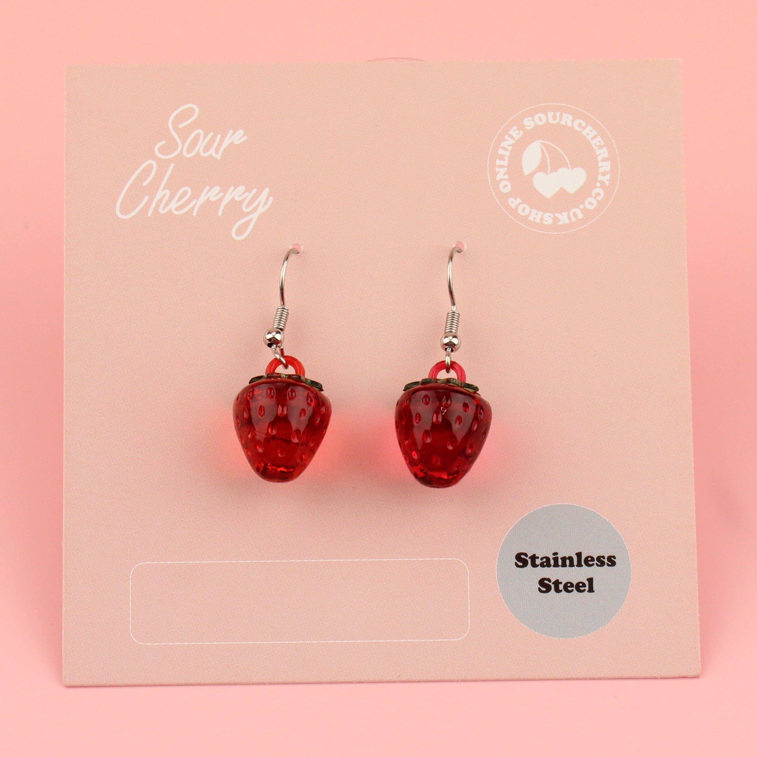 Red Berry Nice Earrings - Image 8